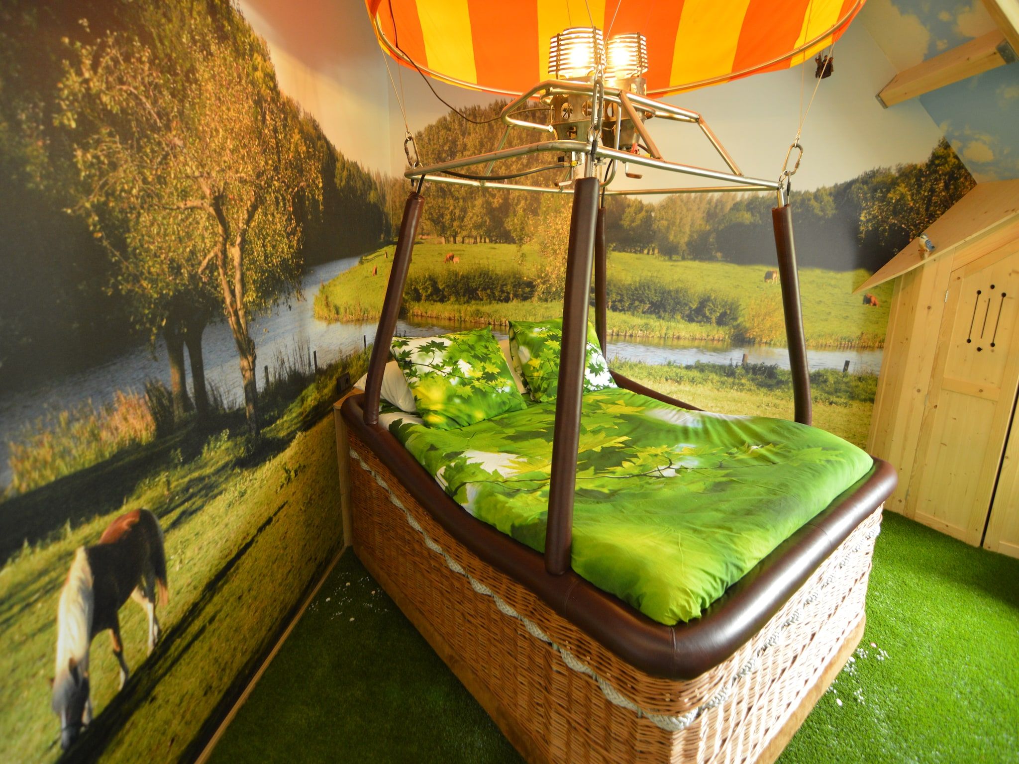 Een slaapkamer van Tramutana in Haaren