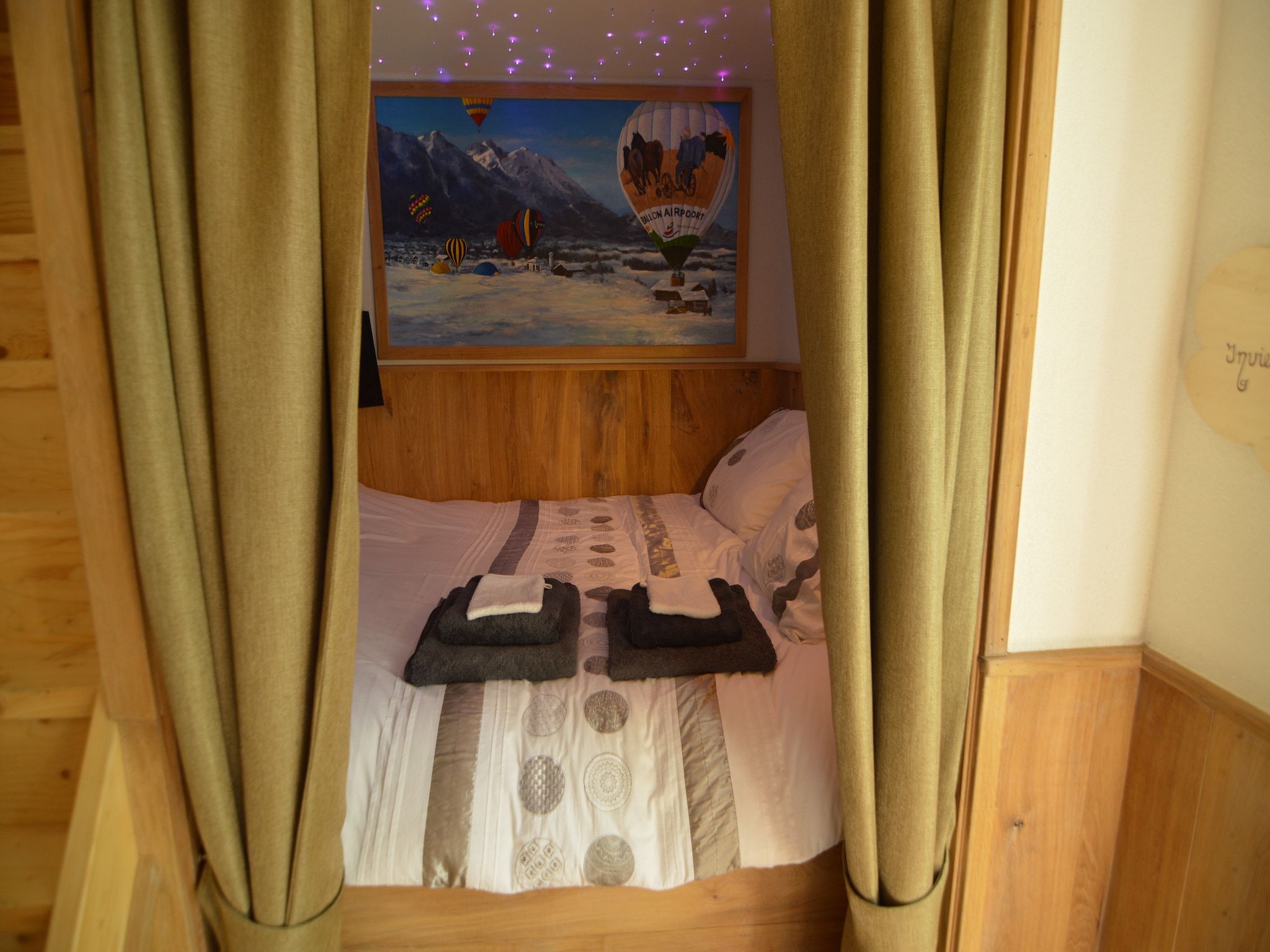 Een slaapkamer van Tramutana in Haaren