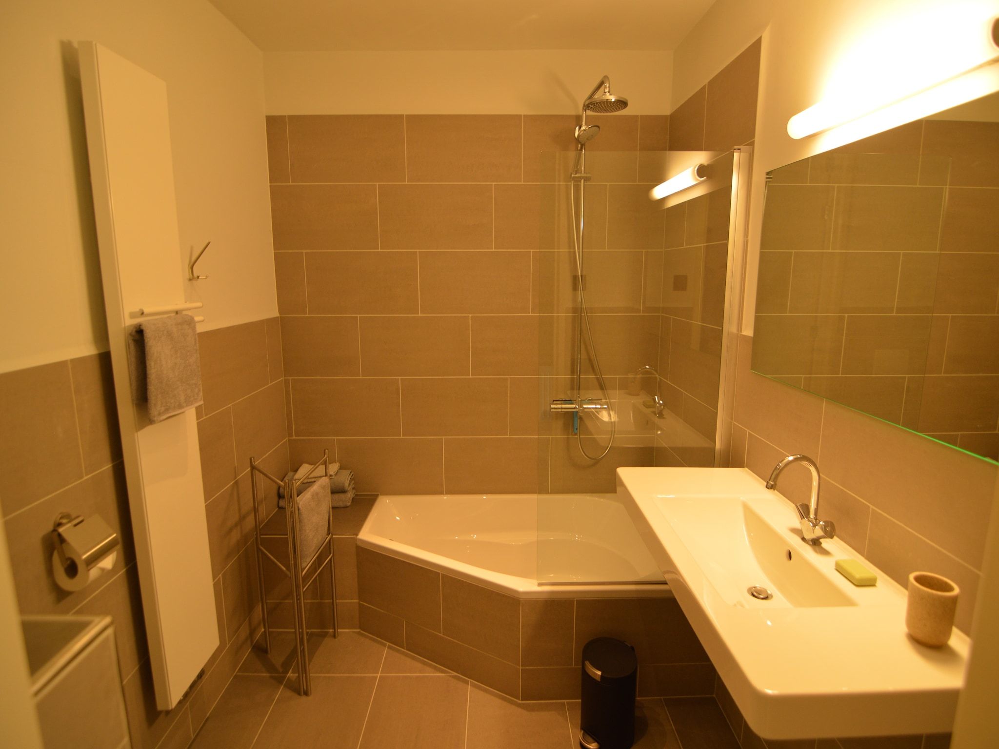 De badkamer van Tramutana in Haaren