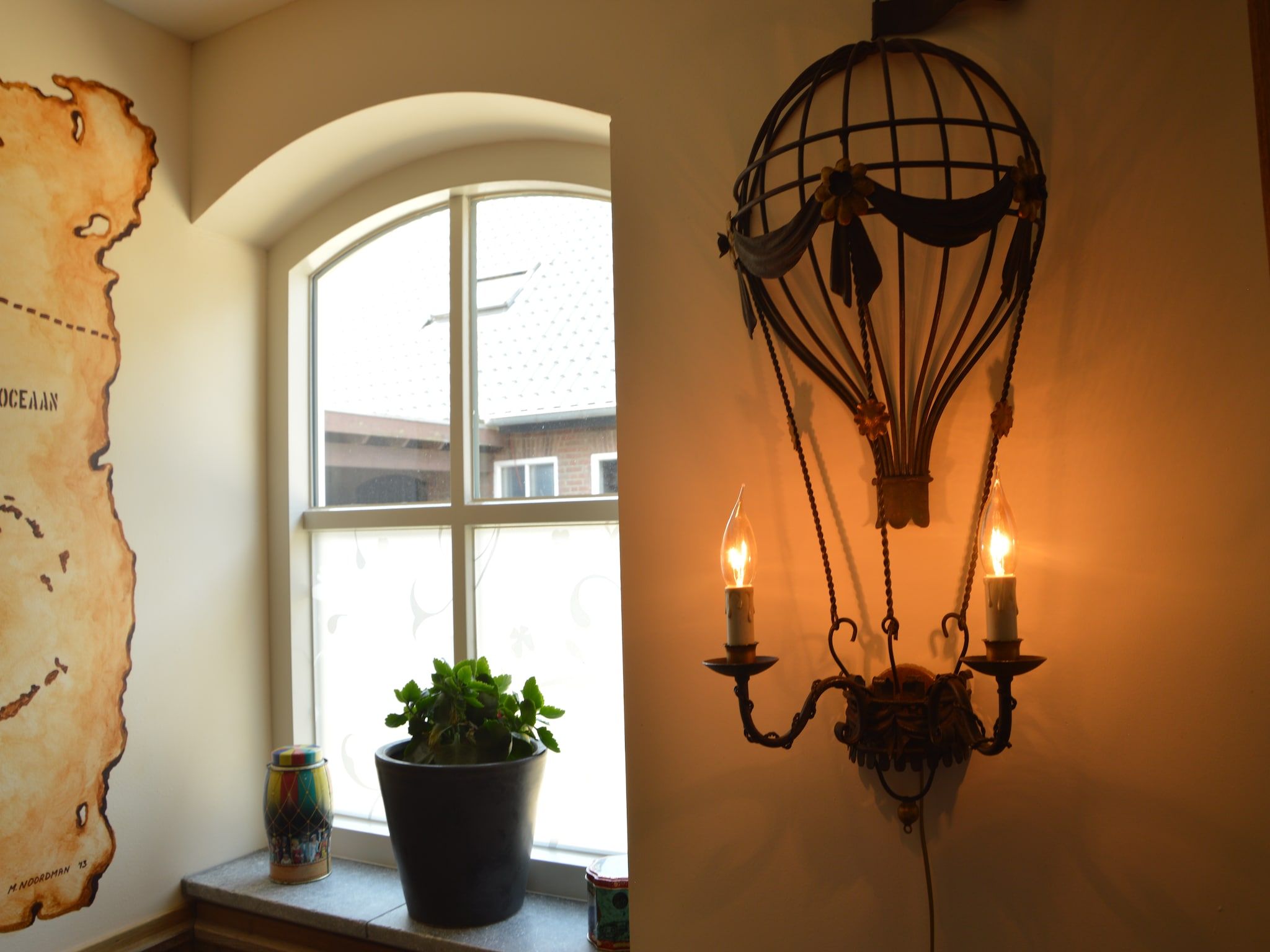 De eetkamer van Ballonatelier in Haaren