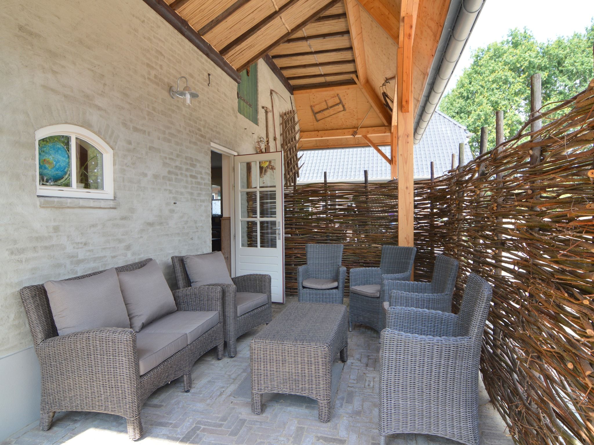 Het terras van Jules Verne in Haaren