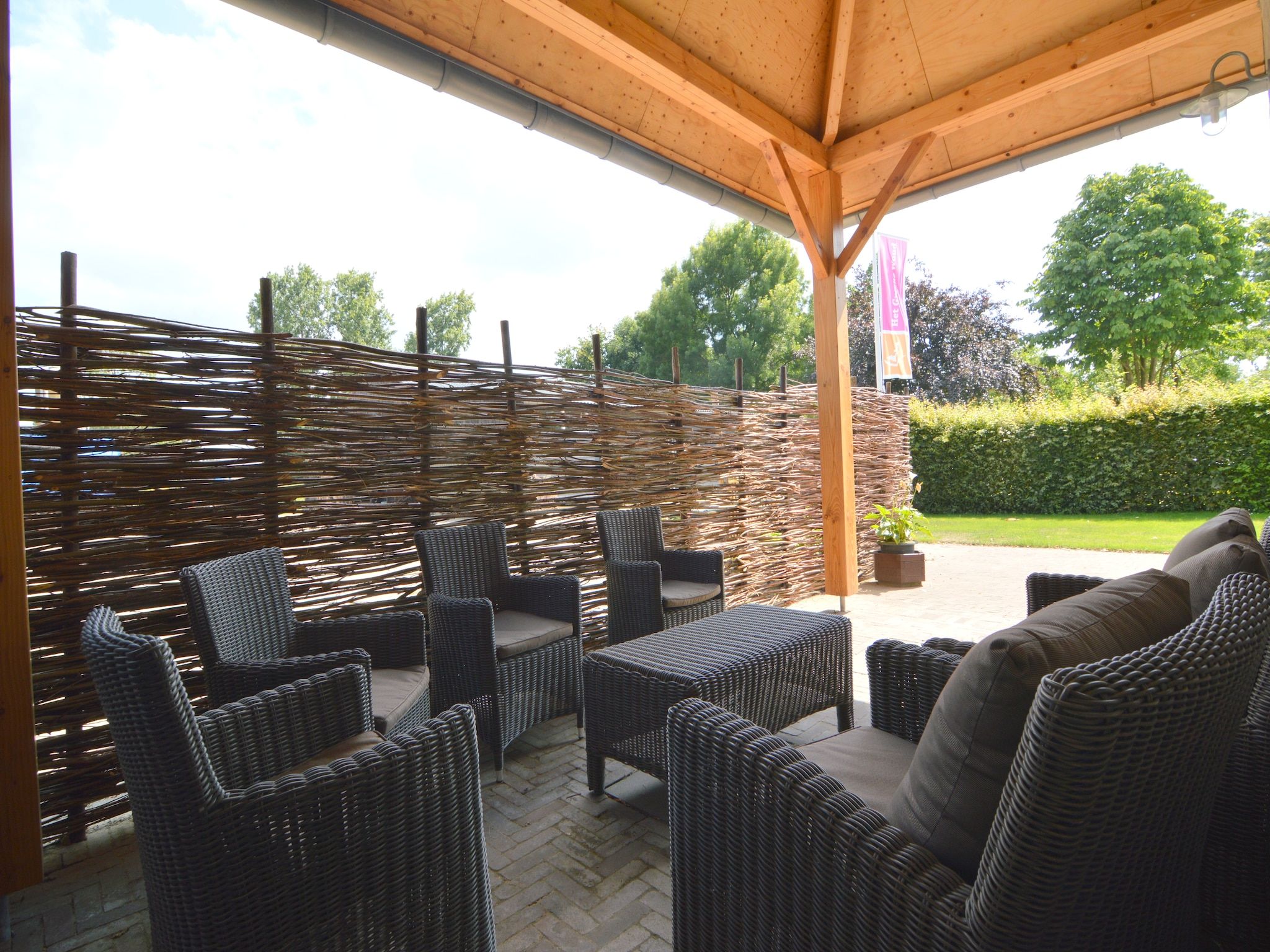 Het terras van Jules Verne in Haaren