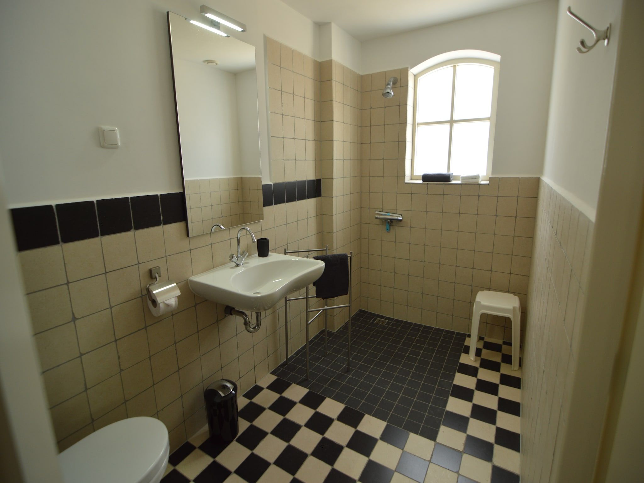 De badkamer van Jules Verne in Haaren