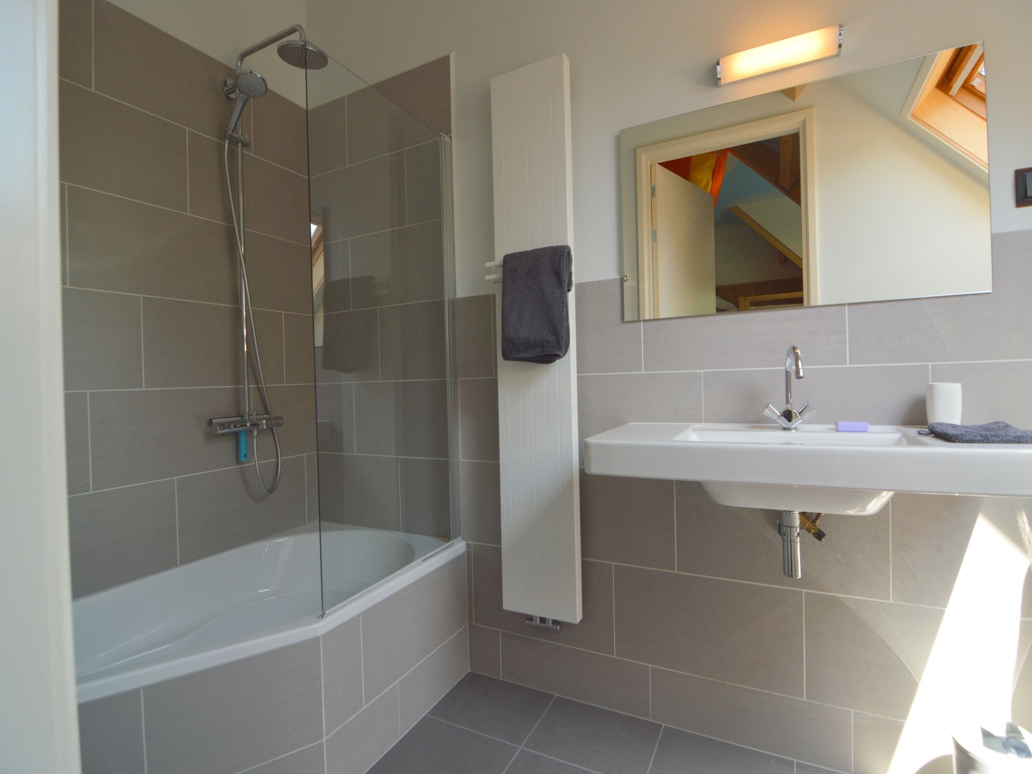 De badkamer van Jules Verne in Haaren