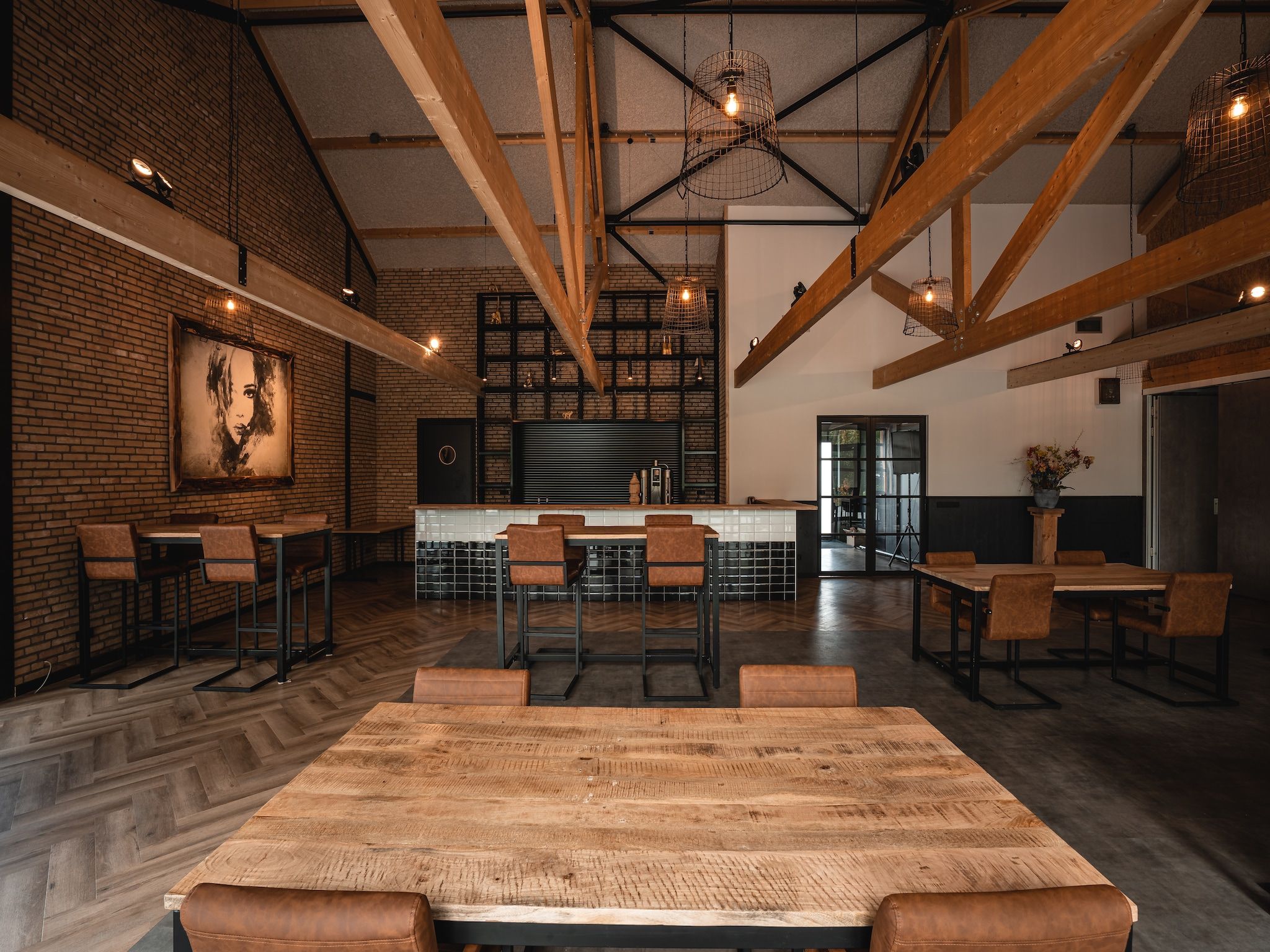 De woonkamer van Vakantiepark Eigen Wijze 2 in Bant