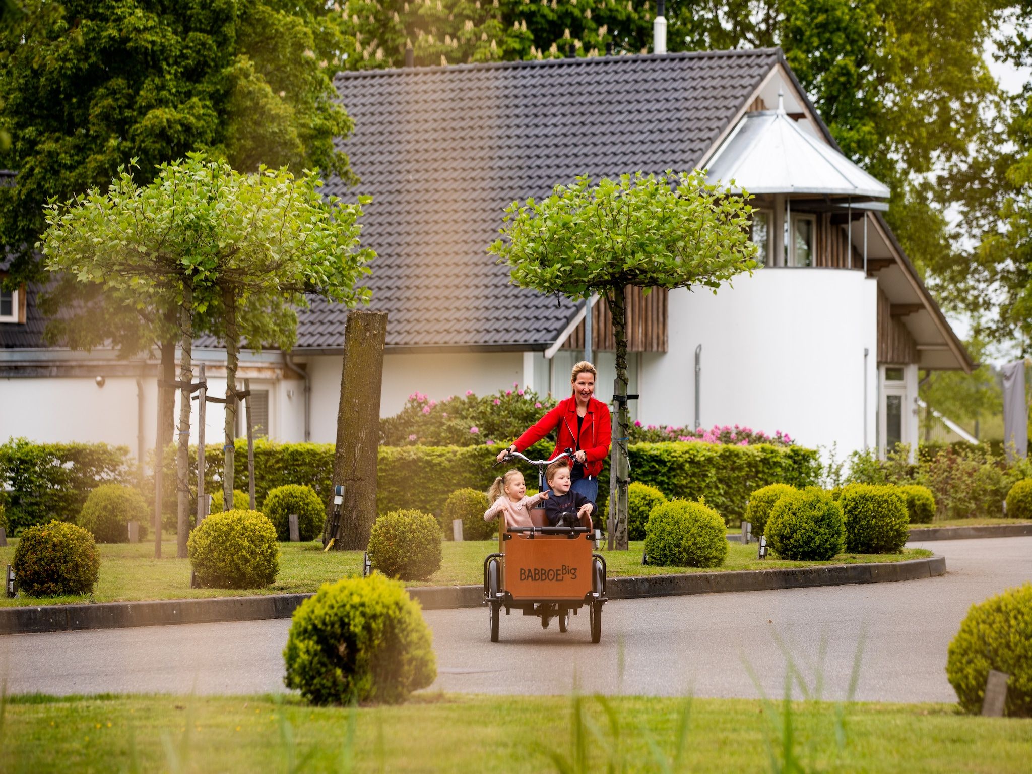 Parkfaciliteiten bij Hof van Salland 7 in Hellendoorn