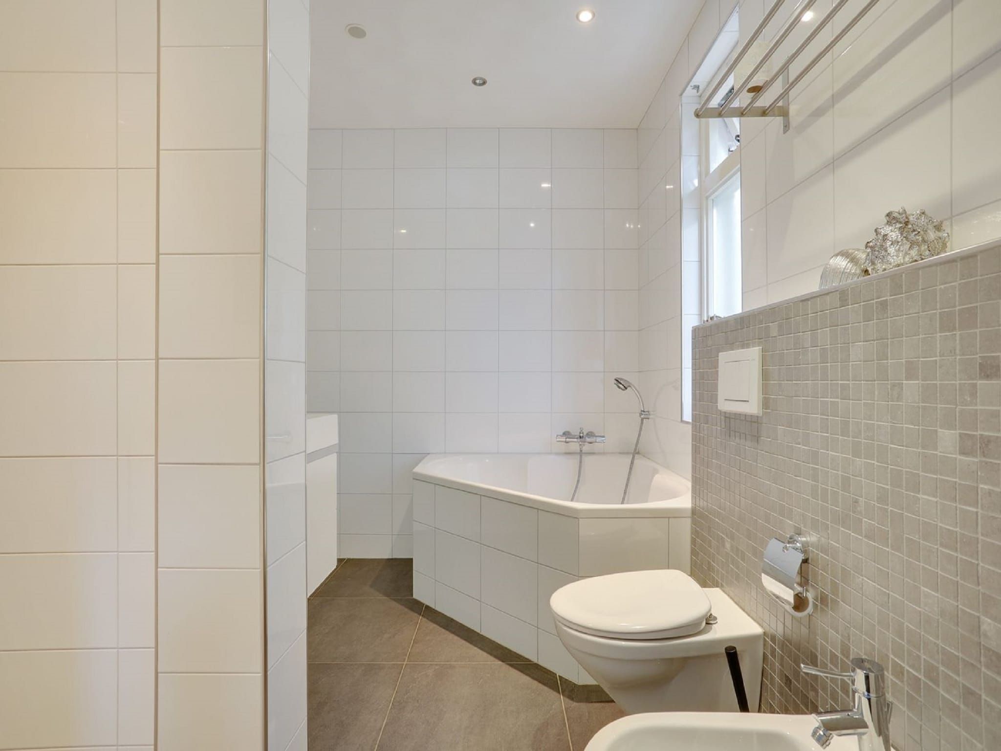 De badkamer van Vakantiepark Sandberghe 2 in Uden