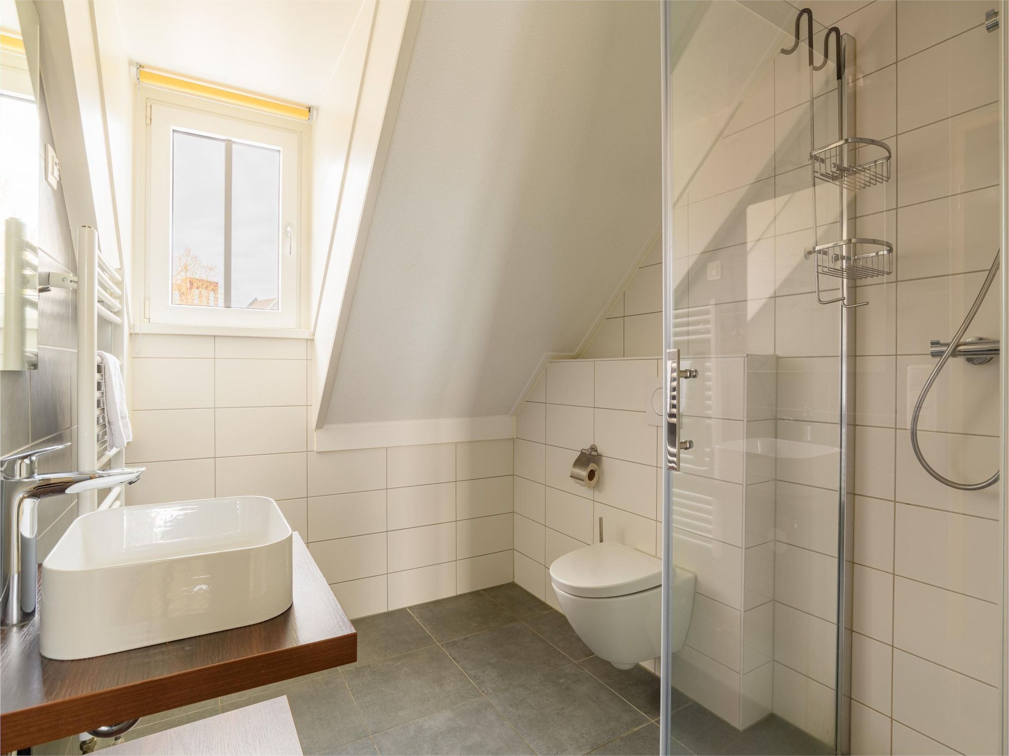 De badkamer van Resort Maastricht 4 in Maastricht