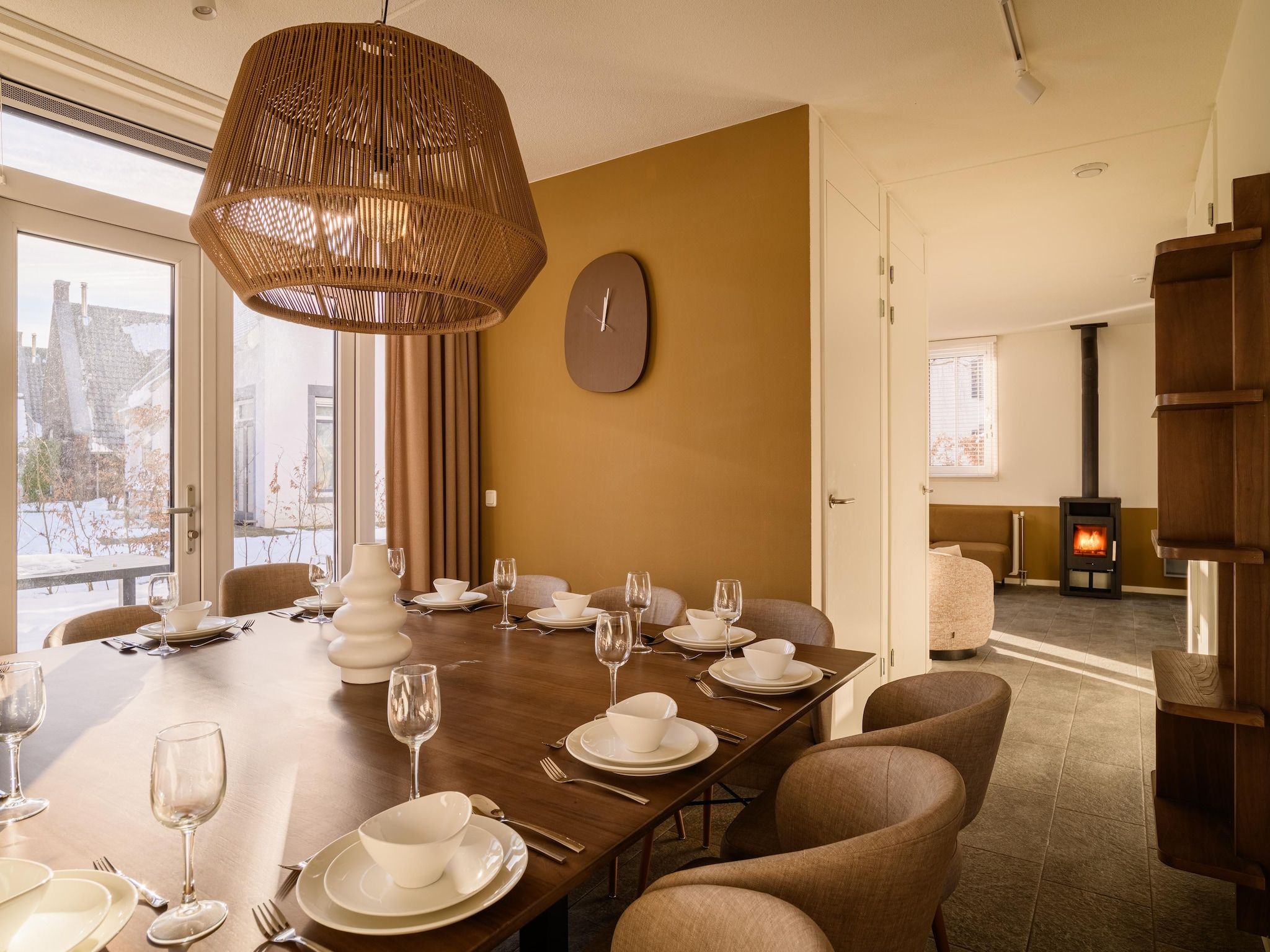 De eetkamer van Resort Maastricht 4 in Maastricht