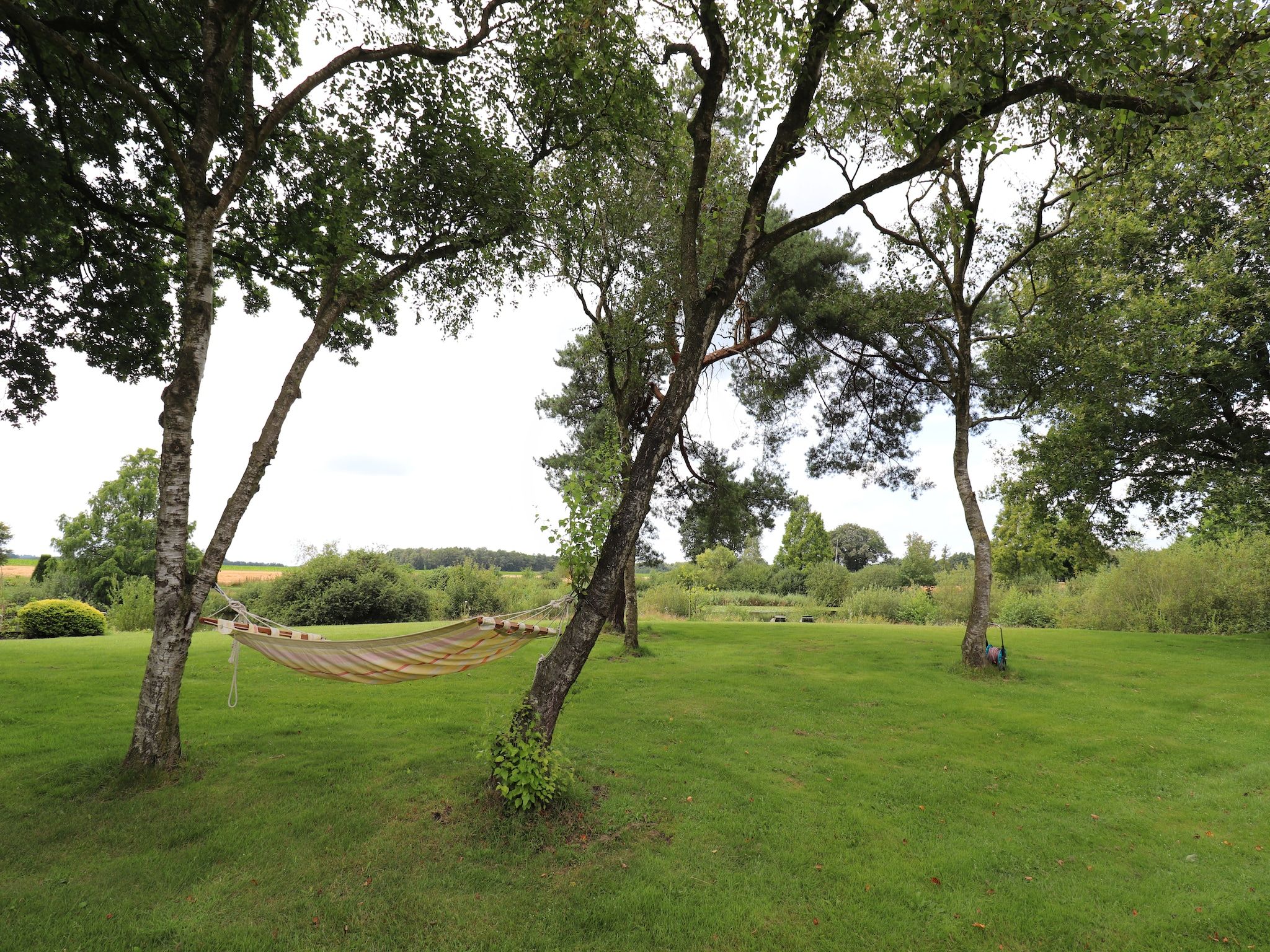 De tuin van Landgoed de Klimberg in Rheezerveen