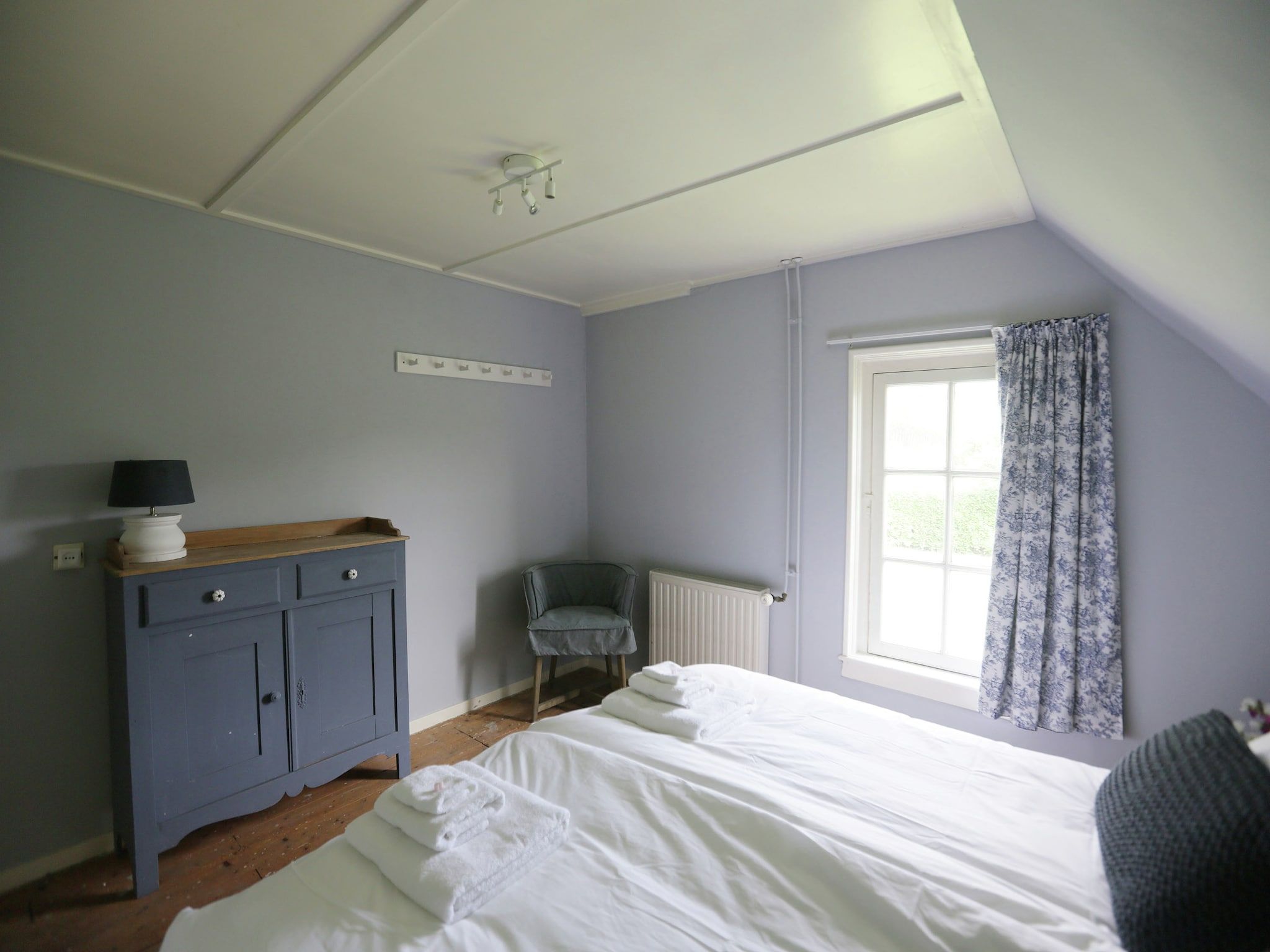 Een slaapkamer van Hofstede Groot Blankenstein in Doorn