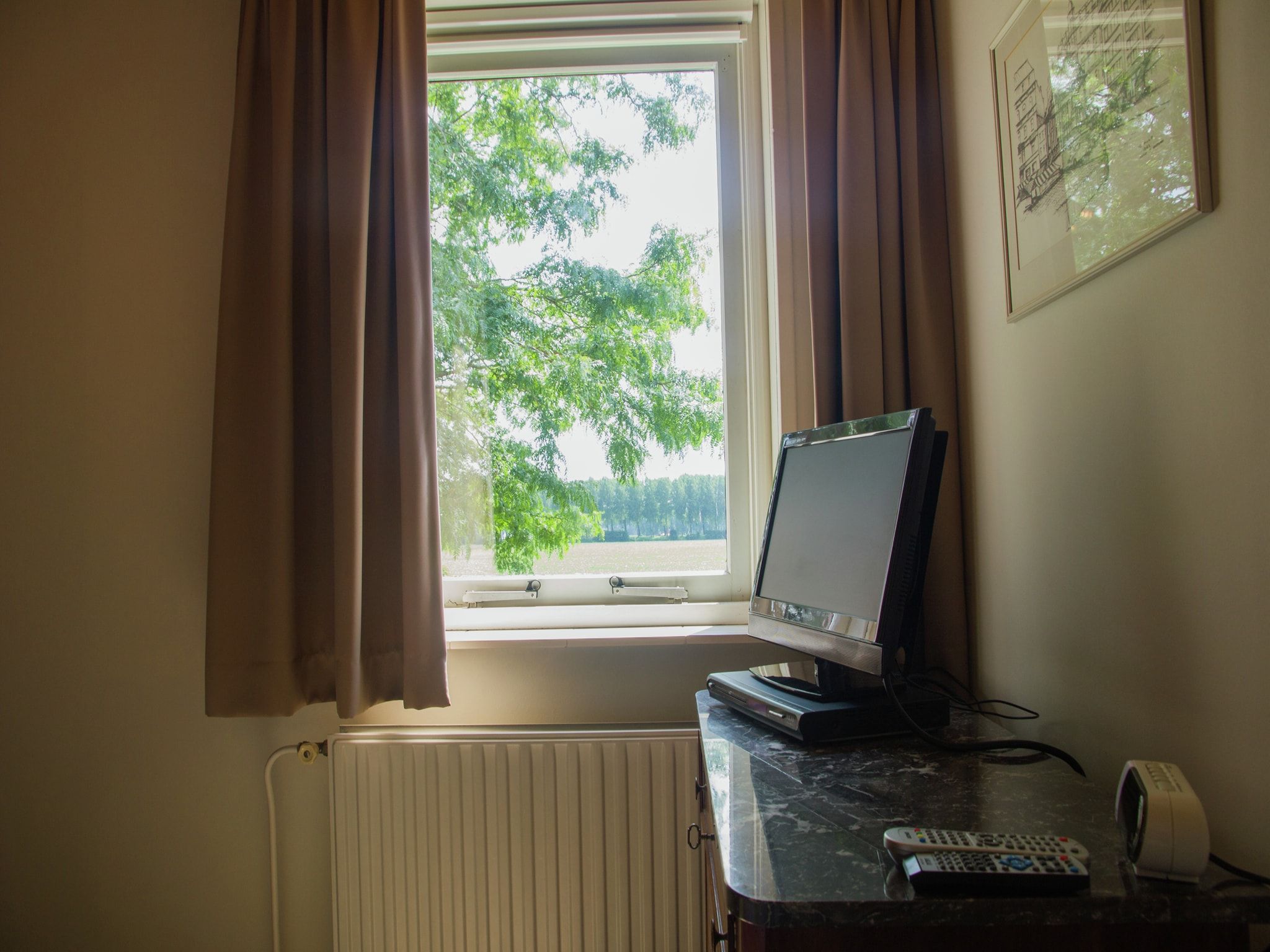 Een slaapkamer van De Biezenknop in Eede