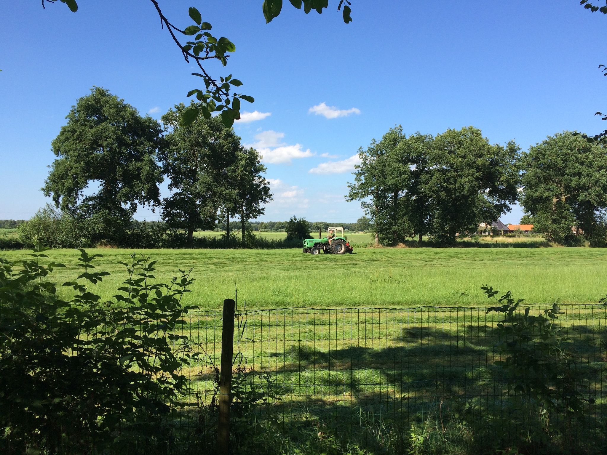 Het uitzicht vanaf Kempernoel in Heino