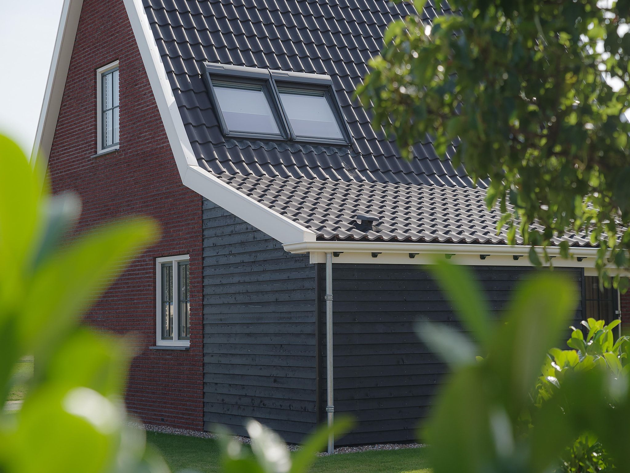 De buitenkant van Zeeuwse Pracht 8 pers in Colijnsplaat