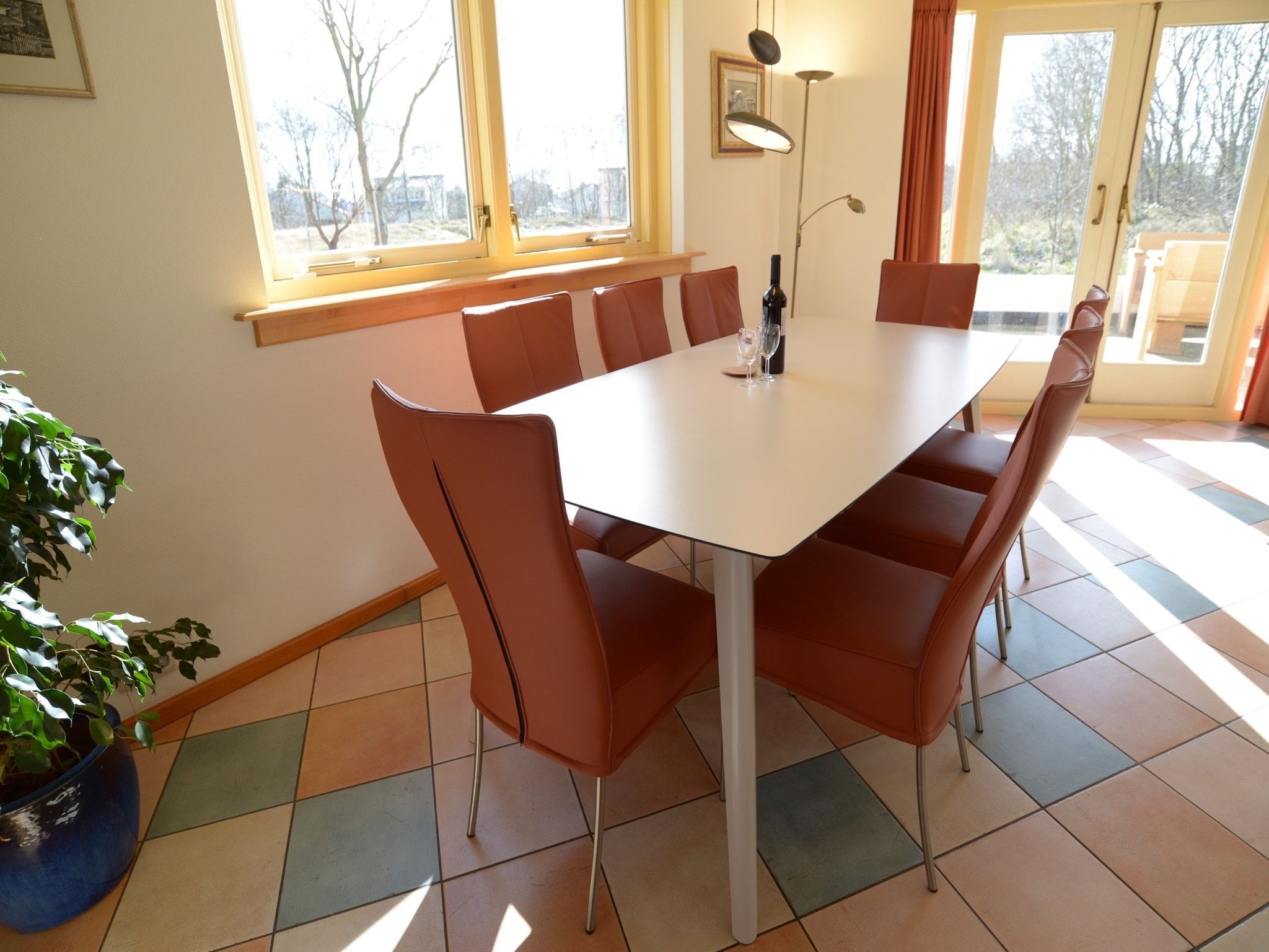 De eetkamer van De Ransuil in De Cocksdorp-Texel