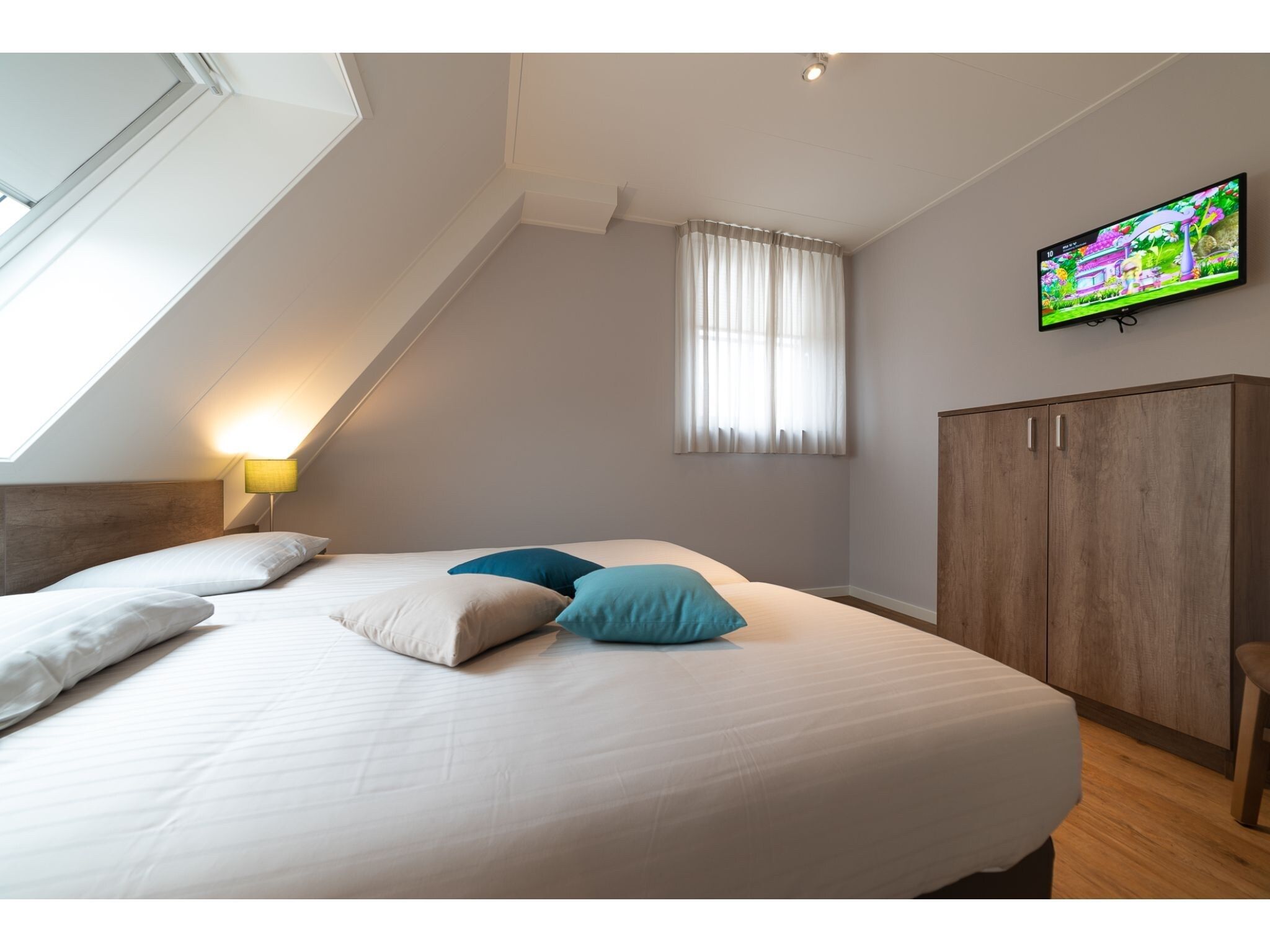 Een slaapkamer van Zeeuwse Pracht  hond in Colijnsplaat