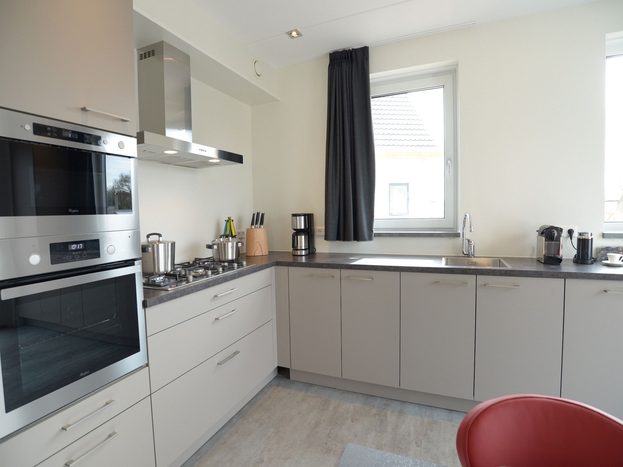 De keuken van Villa  Hoogeland 106L in De Koog-Texel