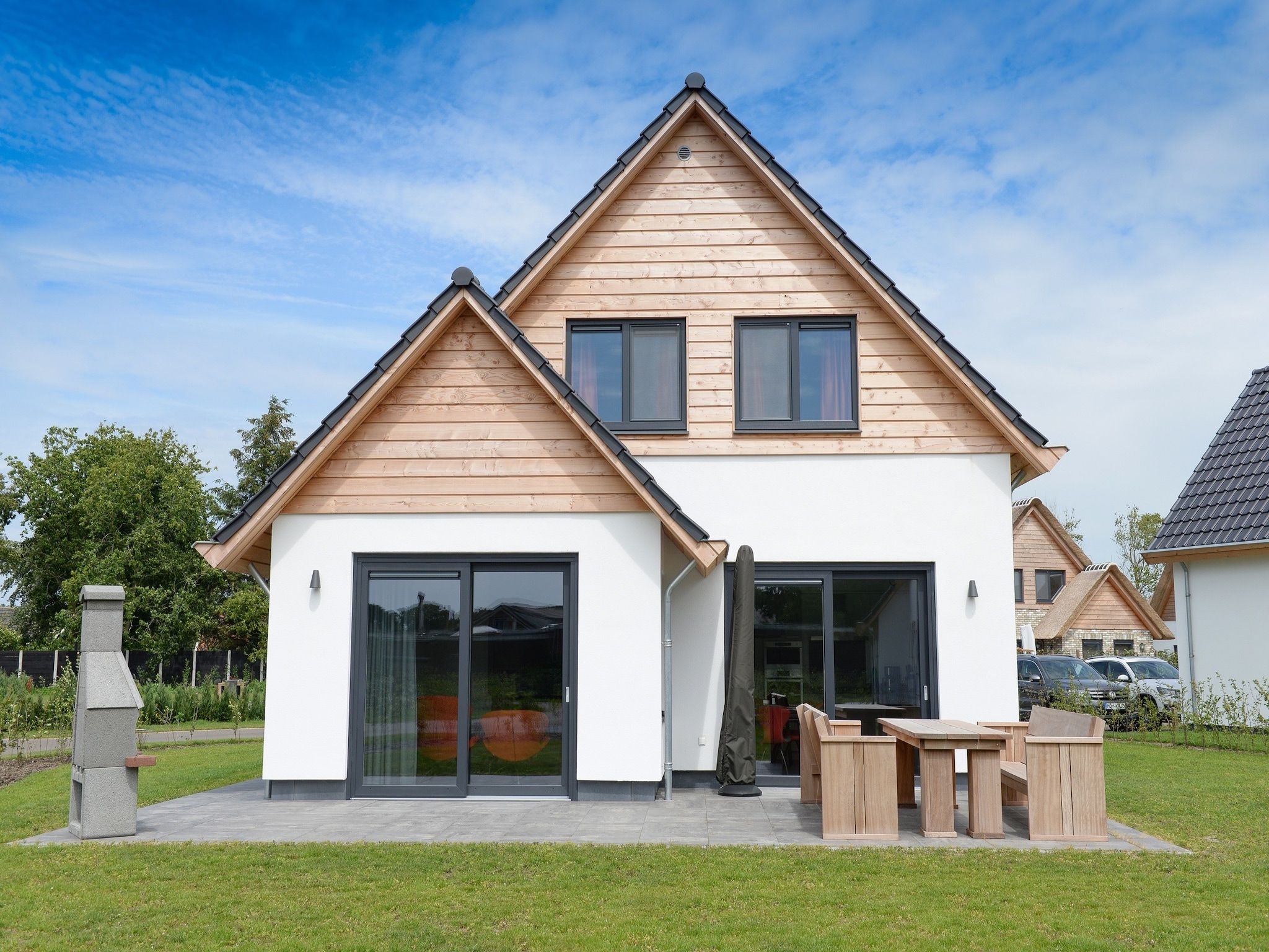 De buitenkant van Villa  Hoogeland 106L in De Koog-Texel