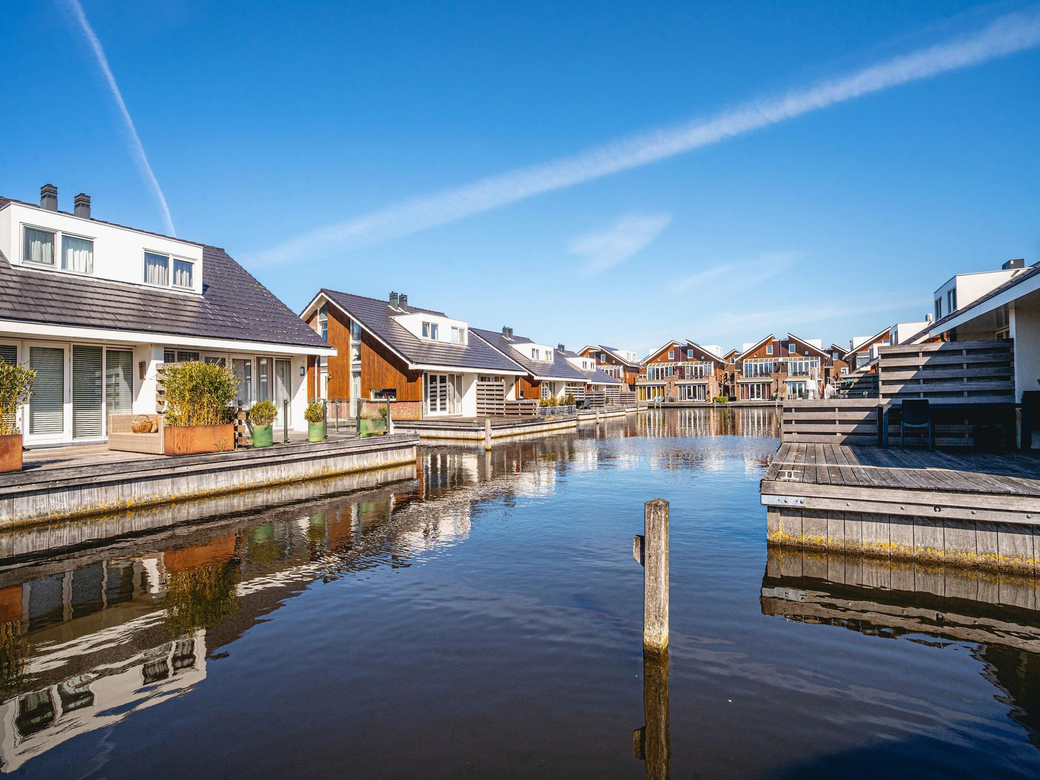 De omgeving van Waterpark de Meerparel 8 in Uitgeest