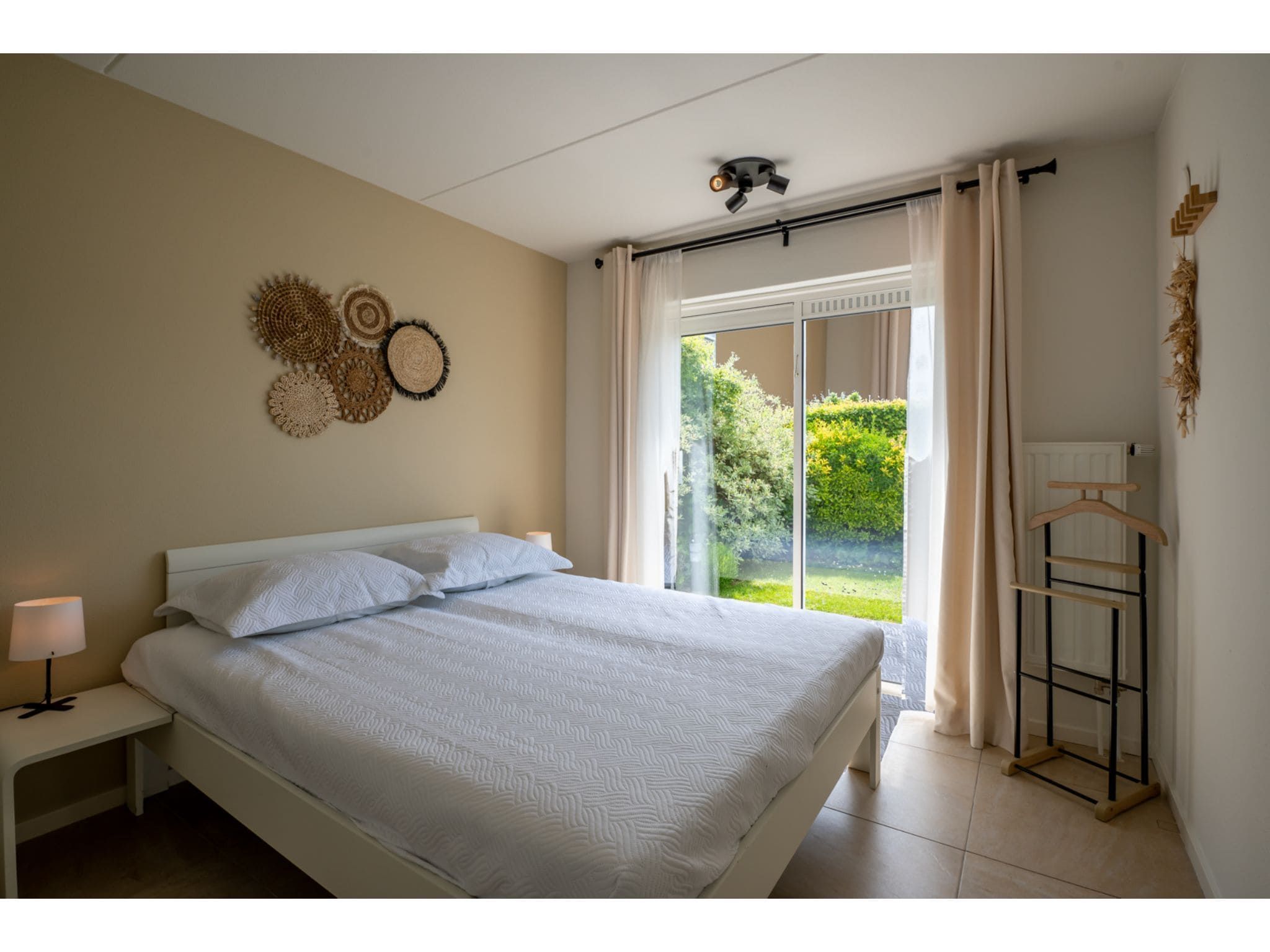 Een slaapkamer van Veerdam 42 in Kortgene