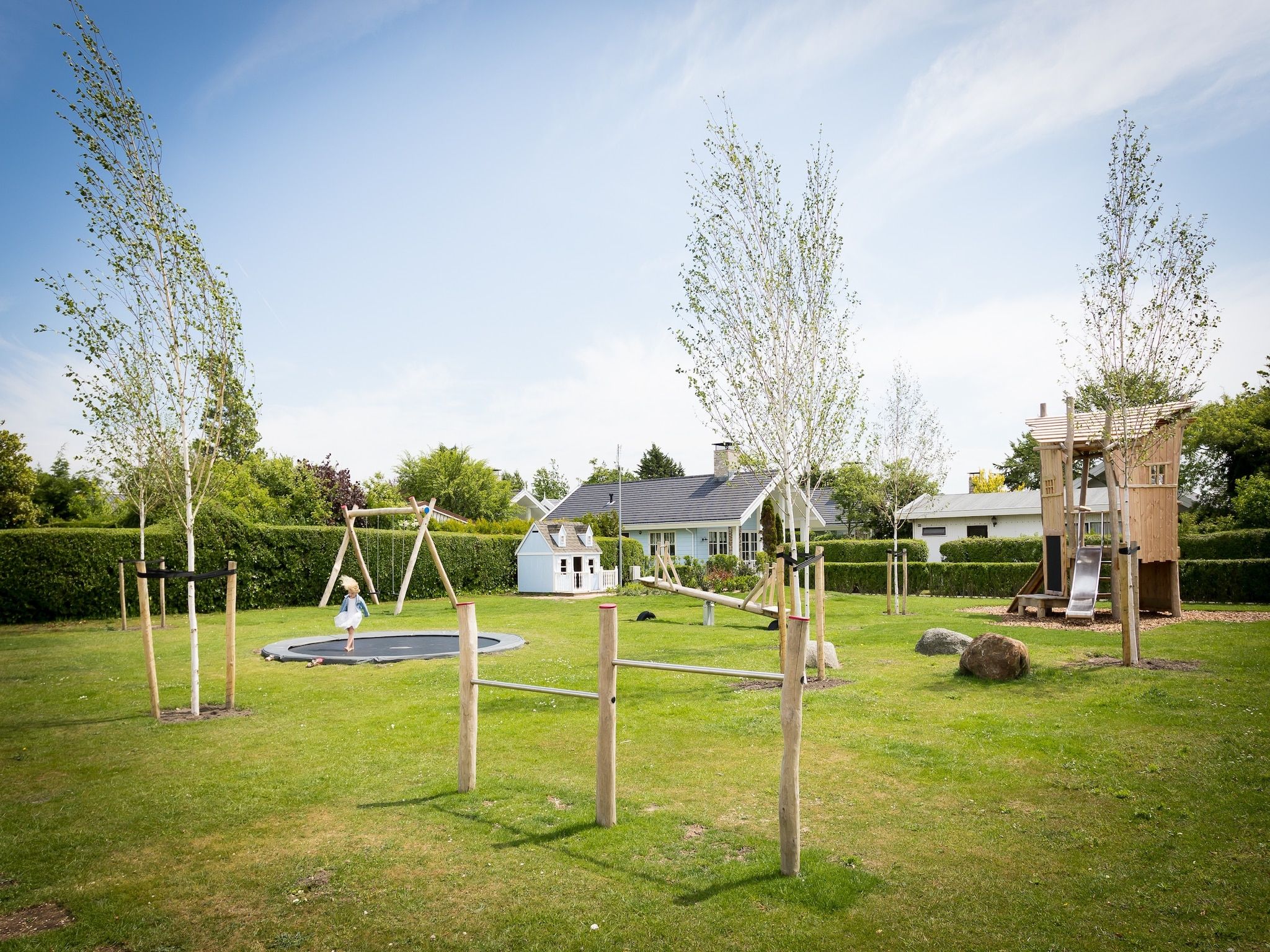 Parkfaciliteiten bij Bungalowpark de Gouden Spar 5 in Noordwijk