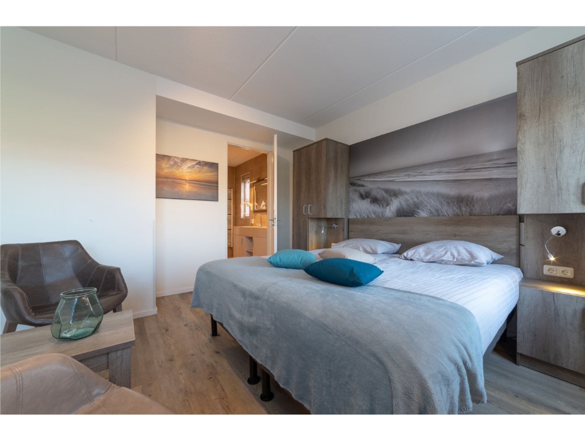 Een slaapkamer van Zeeuwse Weelde - 2 in Colijnsplaat