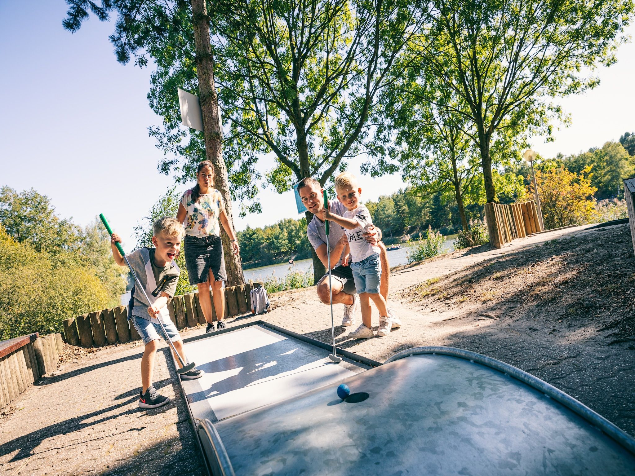 Parkfaciliteiten bij Vakantiepark Weerterbergen 7 in Weert