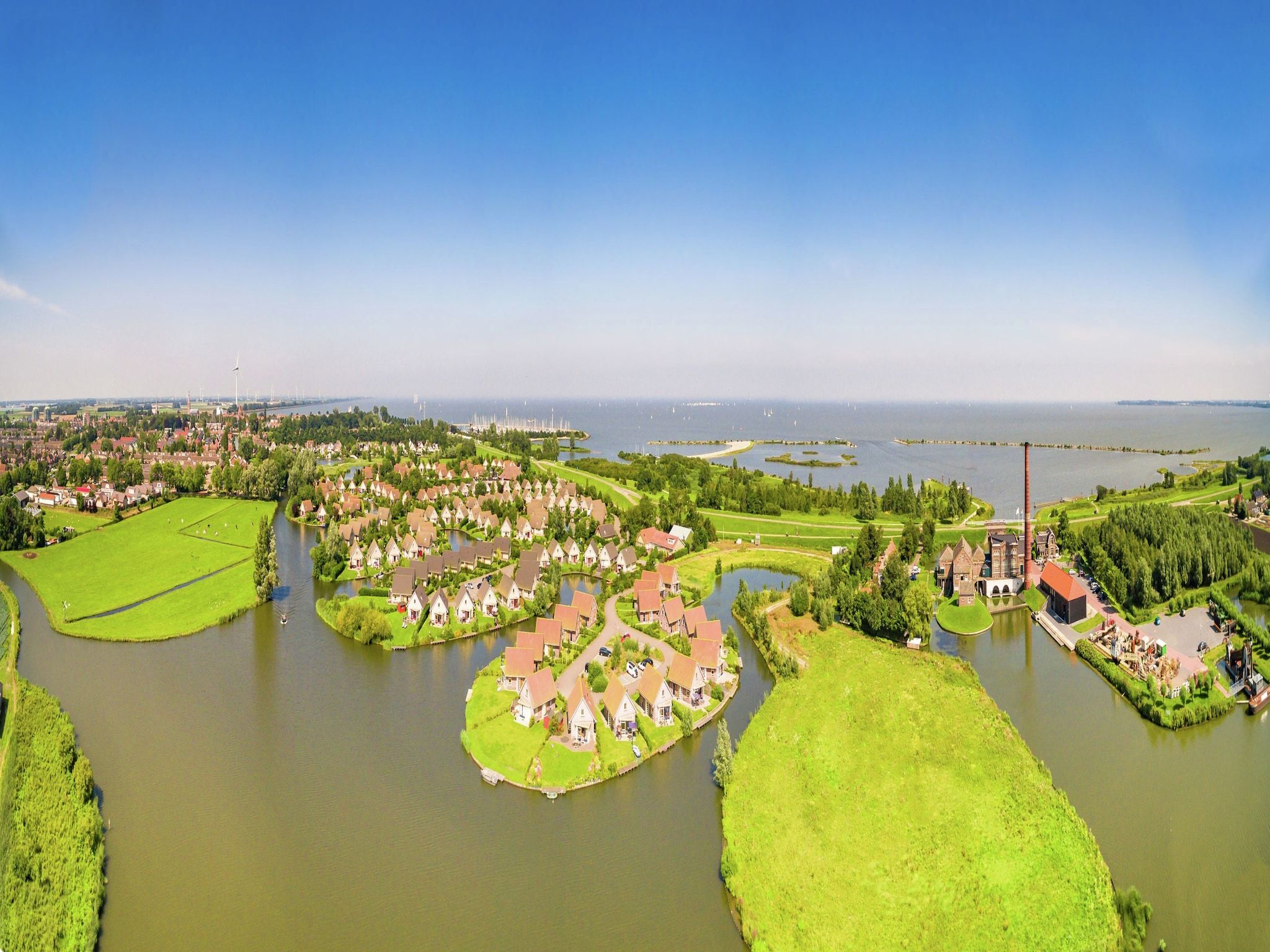 De buitenkant van Vlietstroom 6 in Medemblik