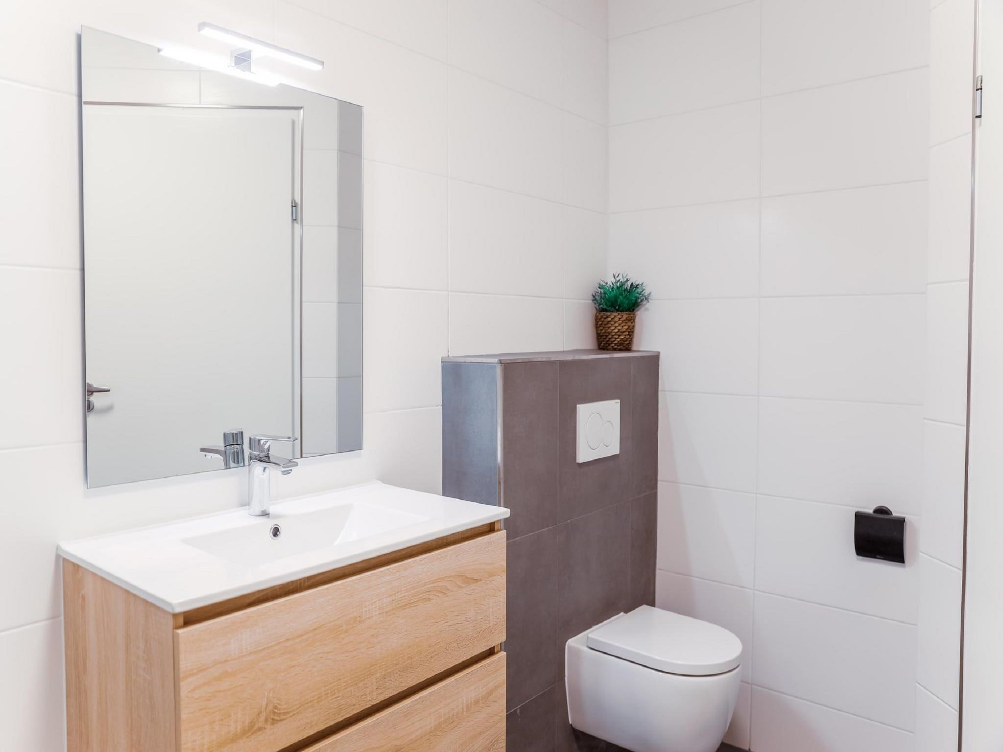 De badkamer van Recreatiepark de Boshoek 14 in Voorthuizen