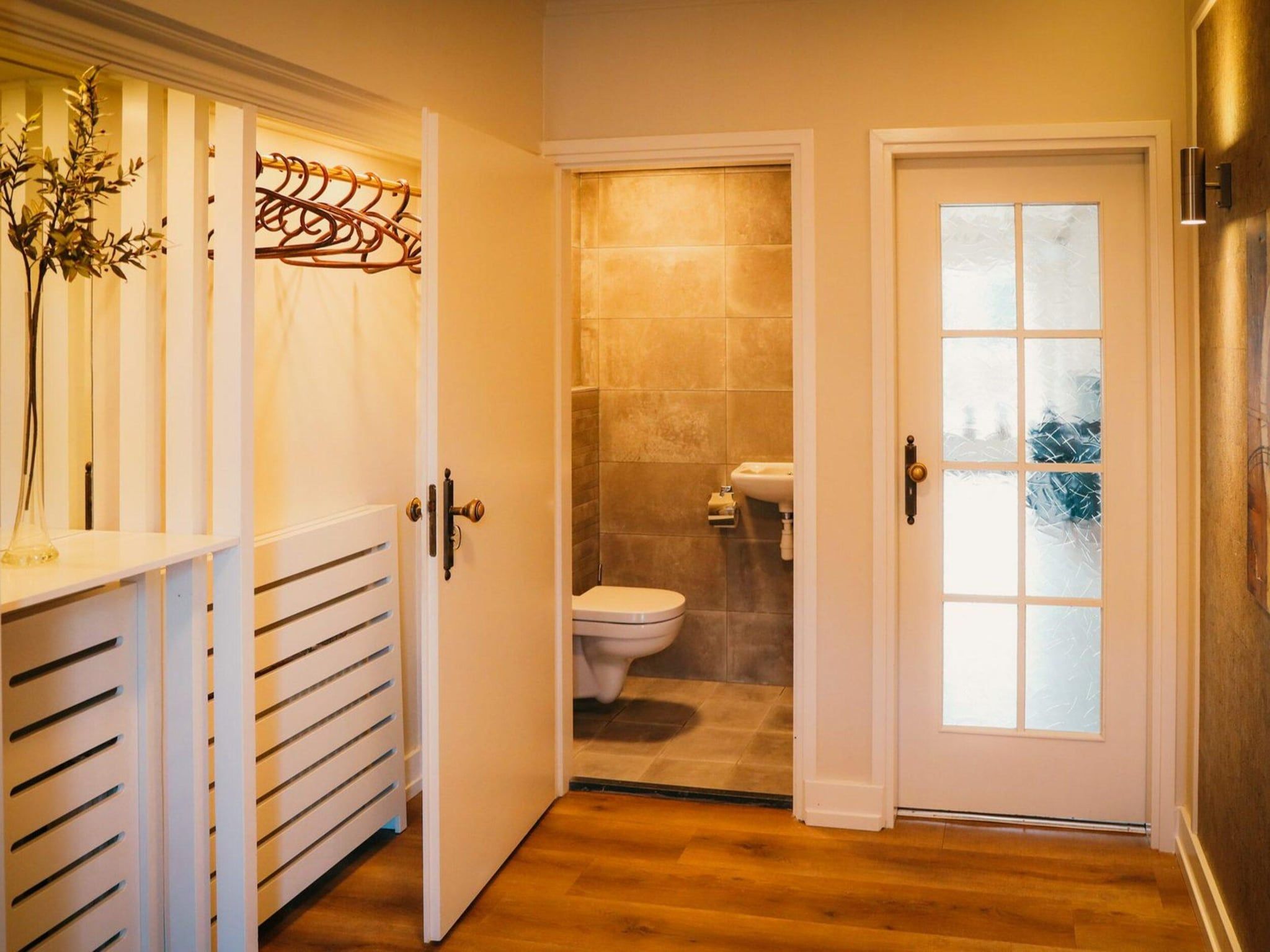 De badkamer van Recreatiepark de Boshoek 16 in Voorthuizen