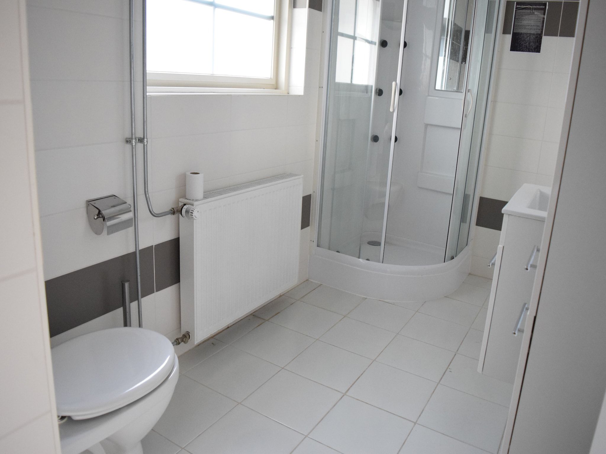 De badkamer van Recreatiepark de Boshoek 17 in Voorthuizen