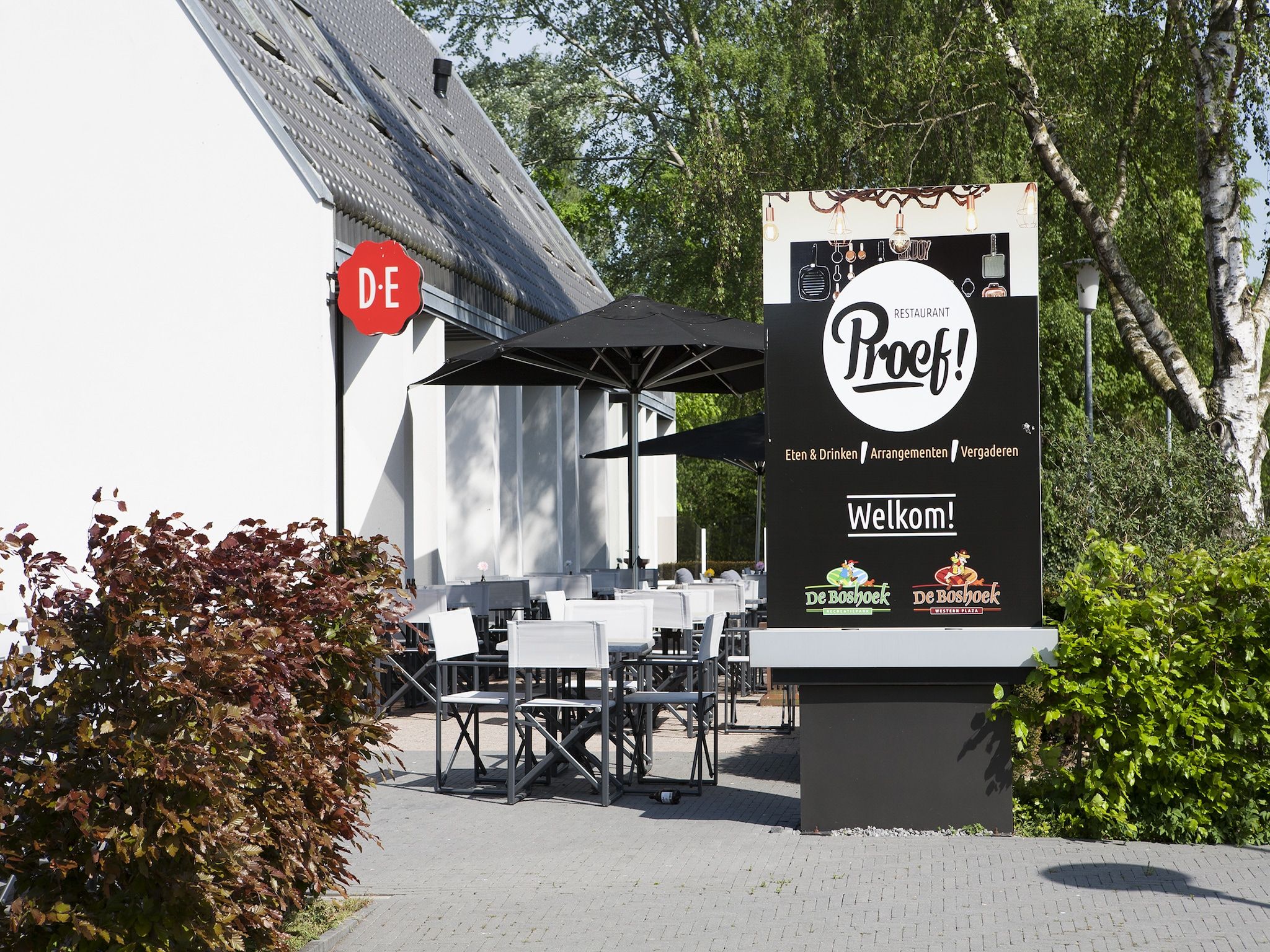 Parkfaciliteiten bij Recreatiepark de Boshoek 18 in Voorthuizen