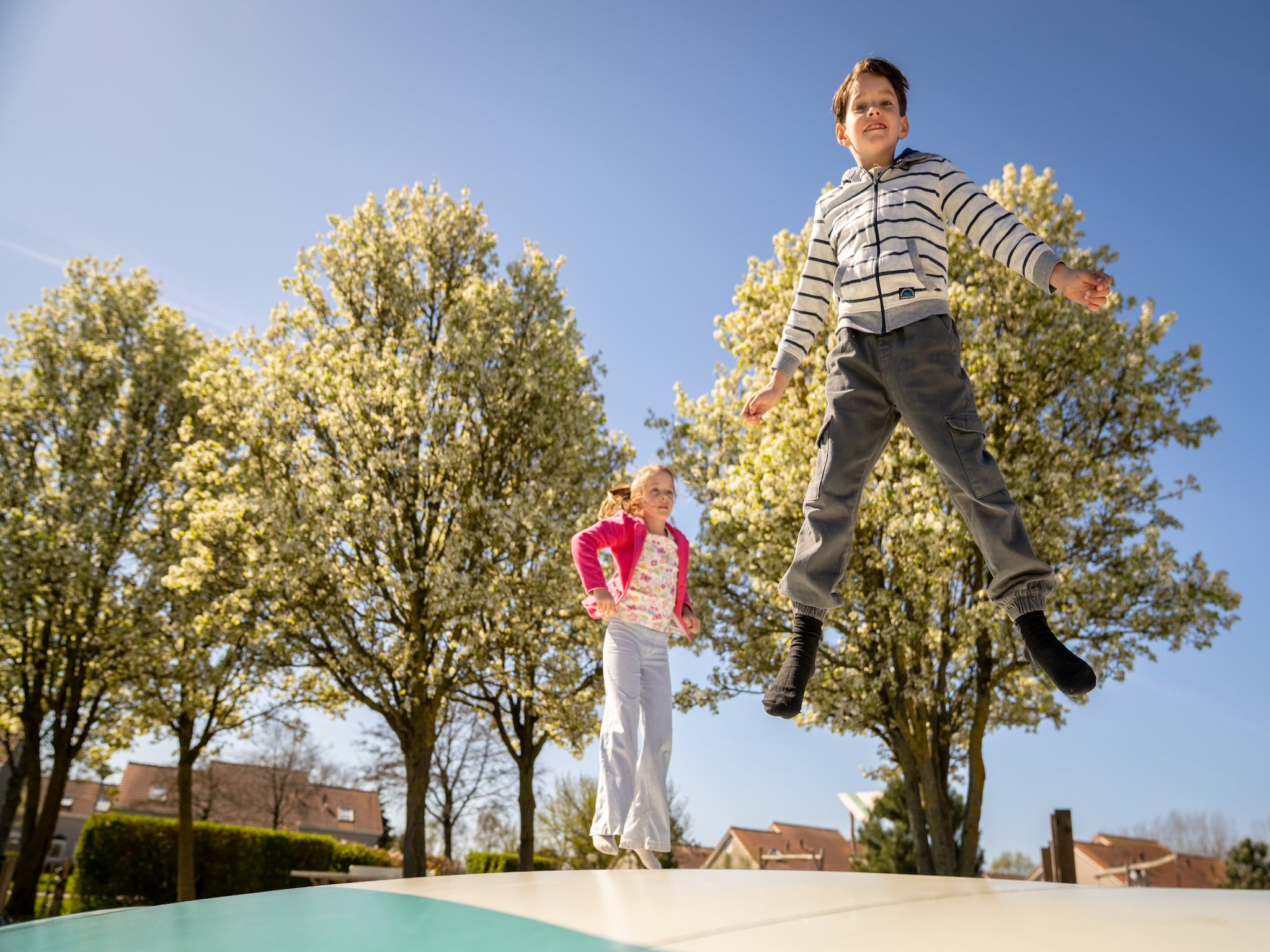 Parkfaciliteiten bij Vakantiepark de Soeten Haert 14 in Renesse