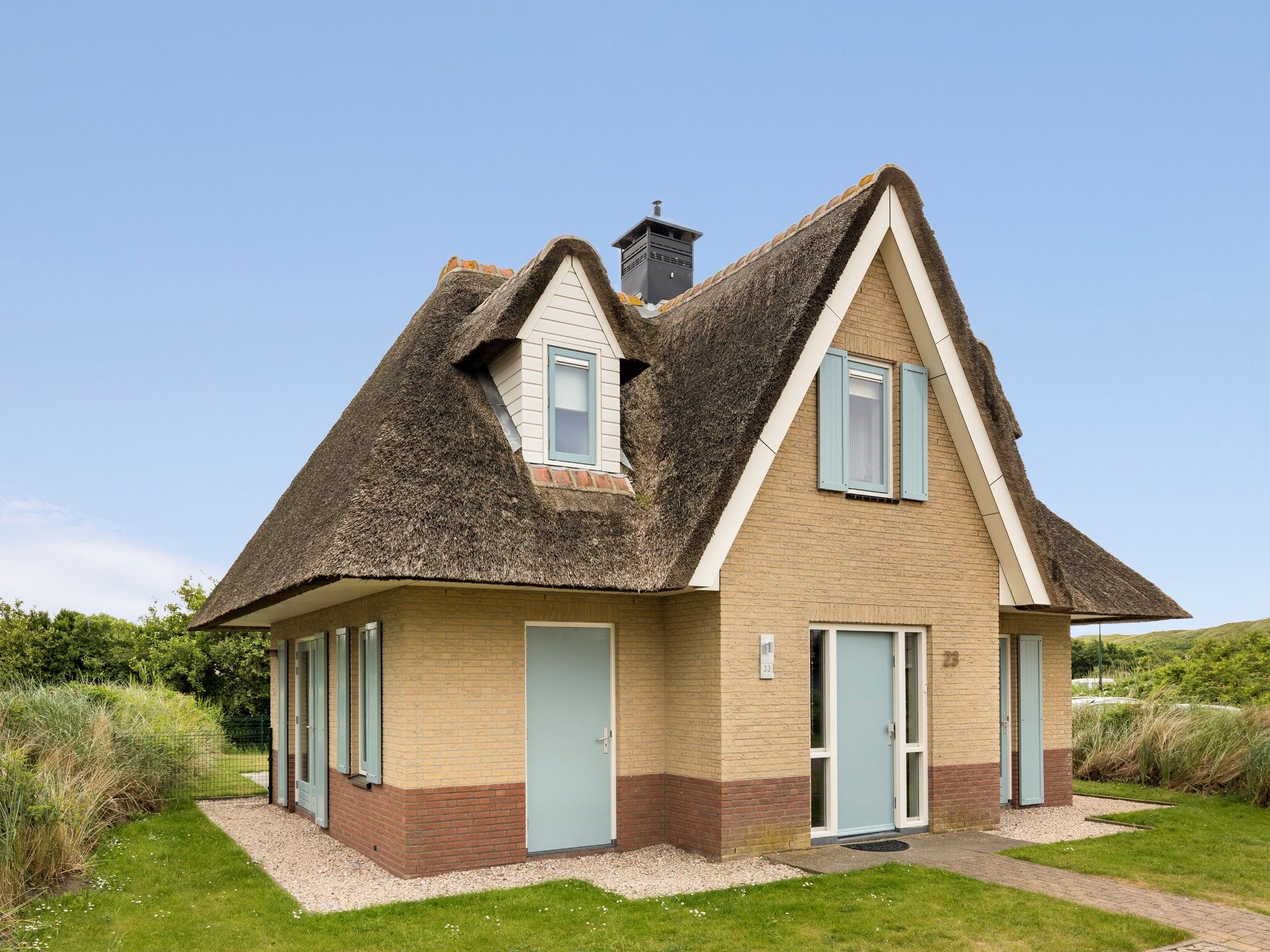 De buitenkant van Vakantiepark Duynzicht 1 in Julianadorp