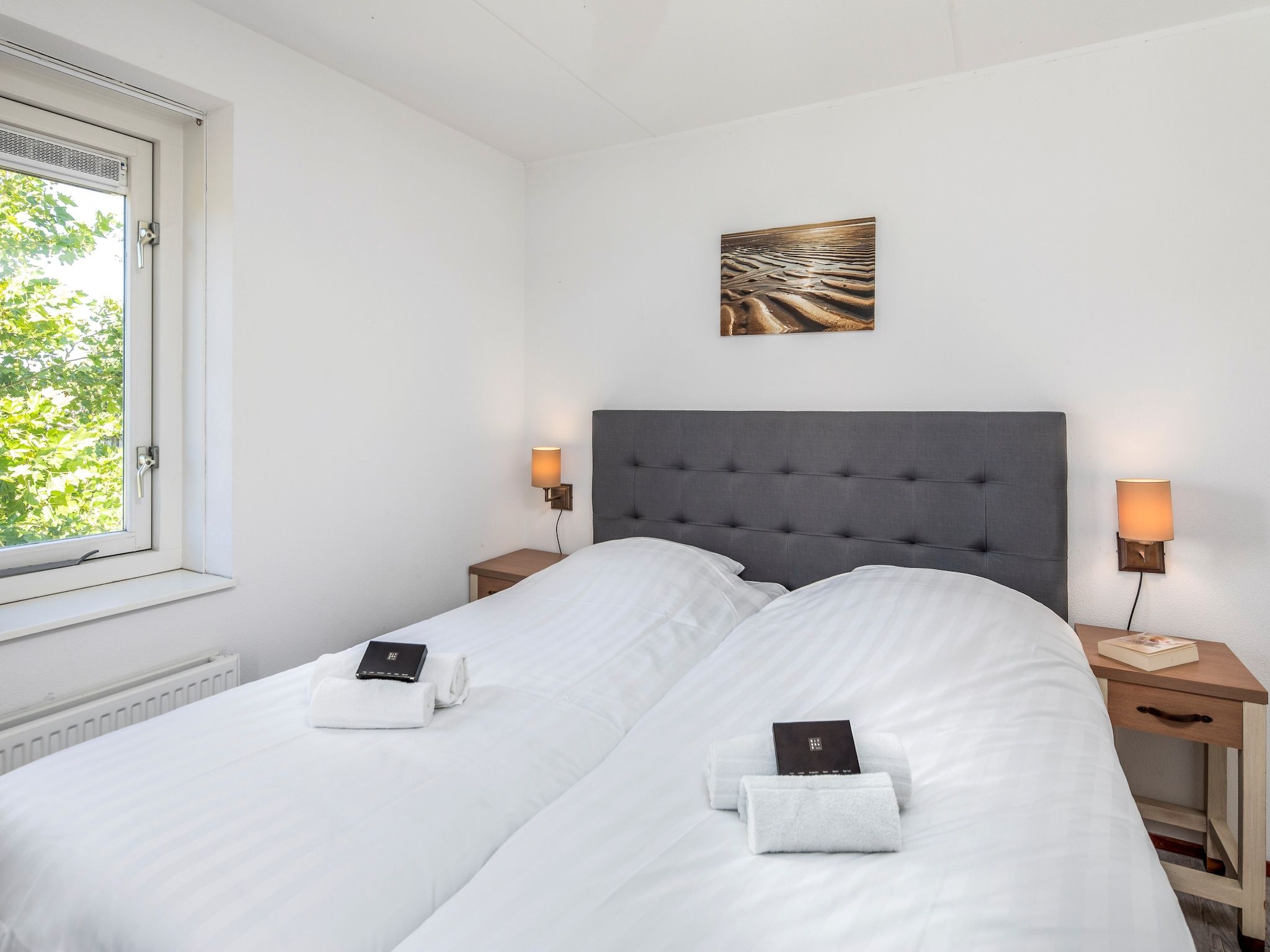 Een slaapkamer van Aquadelta 30 in Bruinisse