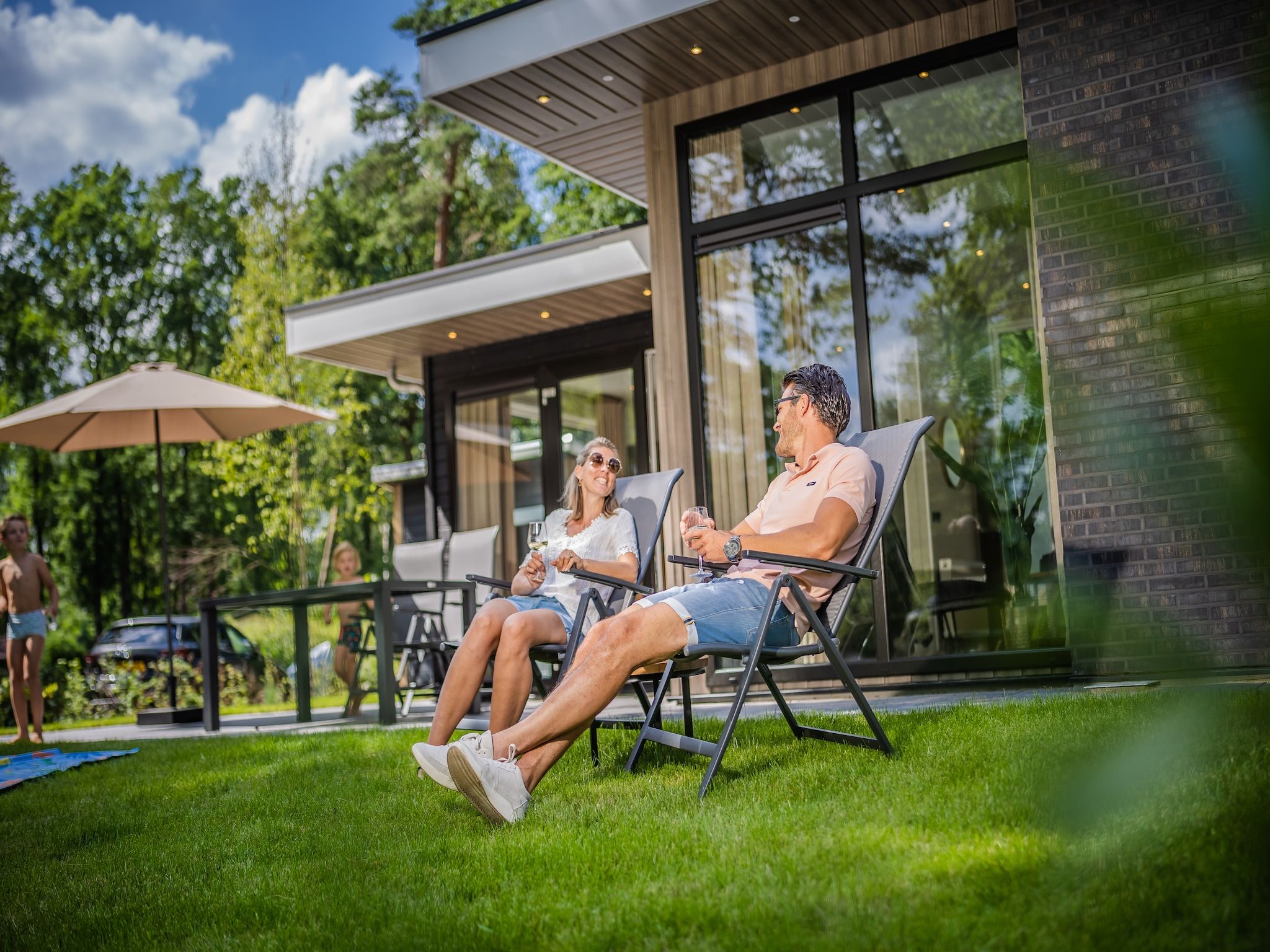Parkfaciliteiten bij Vakantiepark De Rimboe & De Woeste Hoogte 2 in Hoenderloo