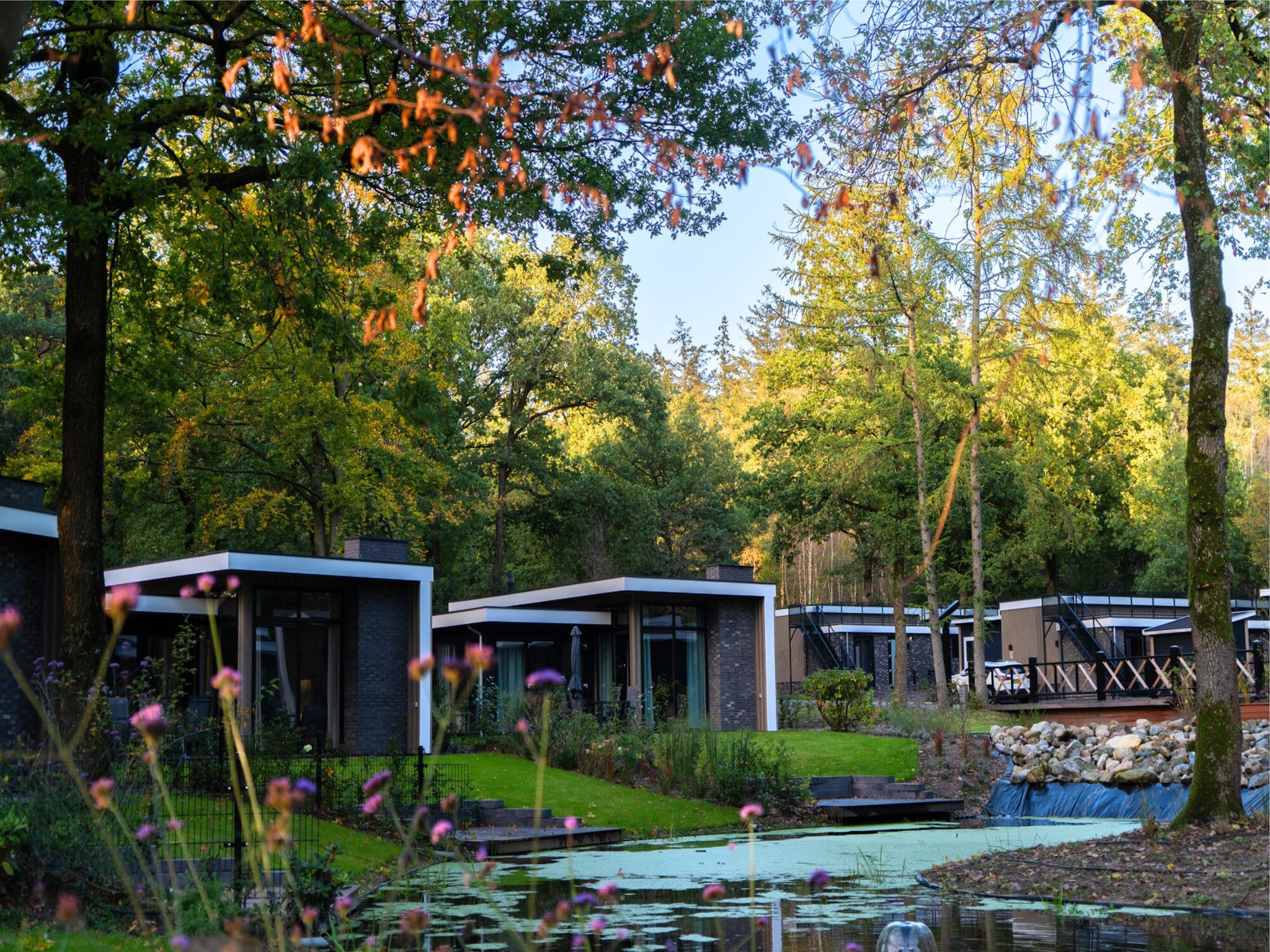 Parkfaciliteiten bij Vakantiepark De Rimboe & De Woeste Hoogte 3 in Hoenderloo