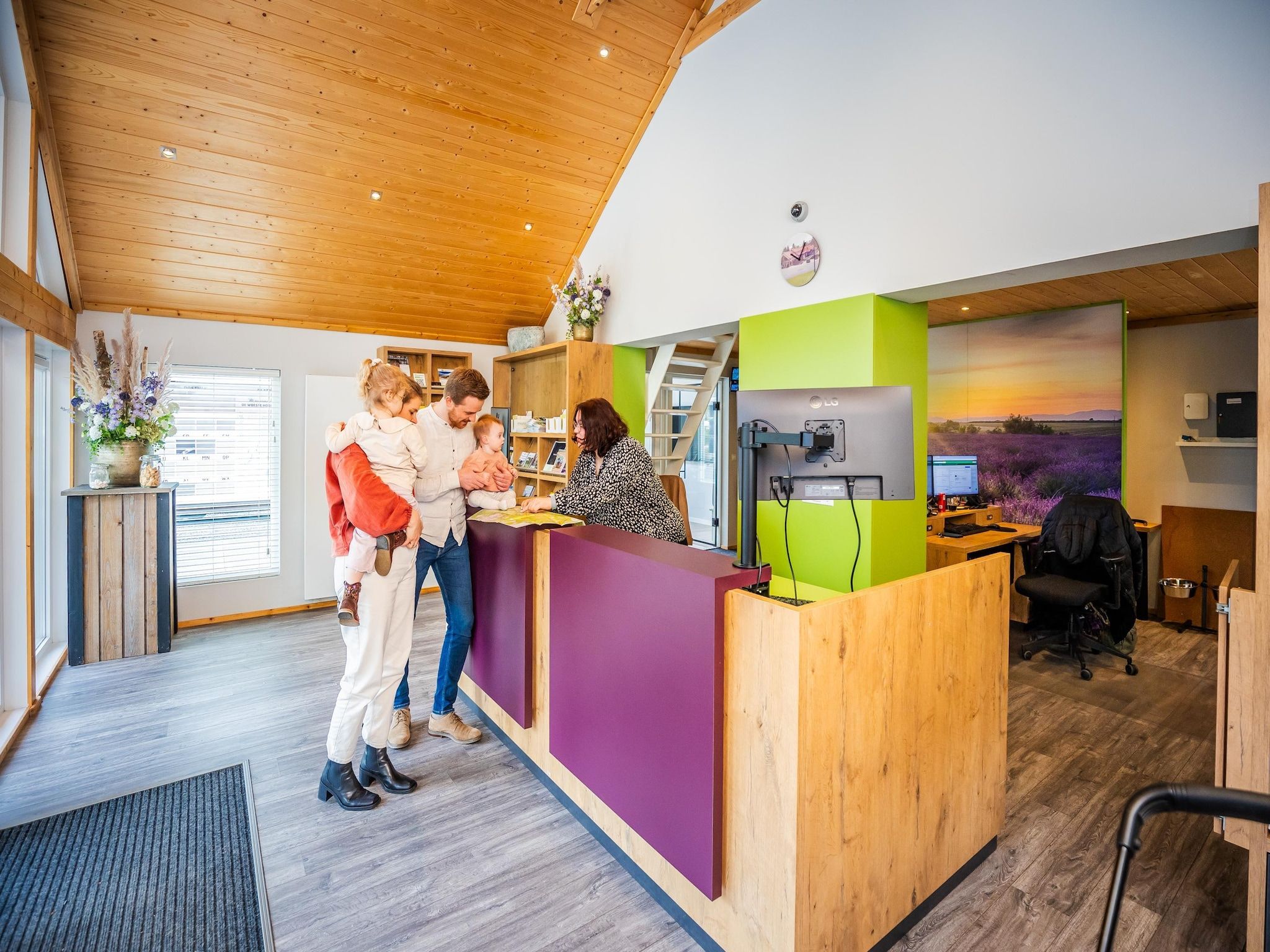 Parkfaciliteiten bij Vakantiepark De Rimboe & De Woeste Hoogte 3 in Hoenderloo