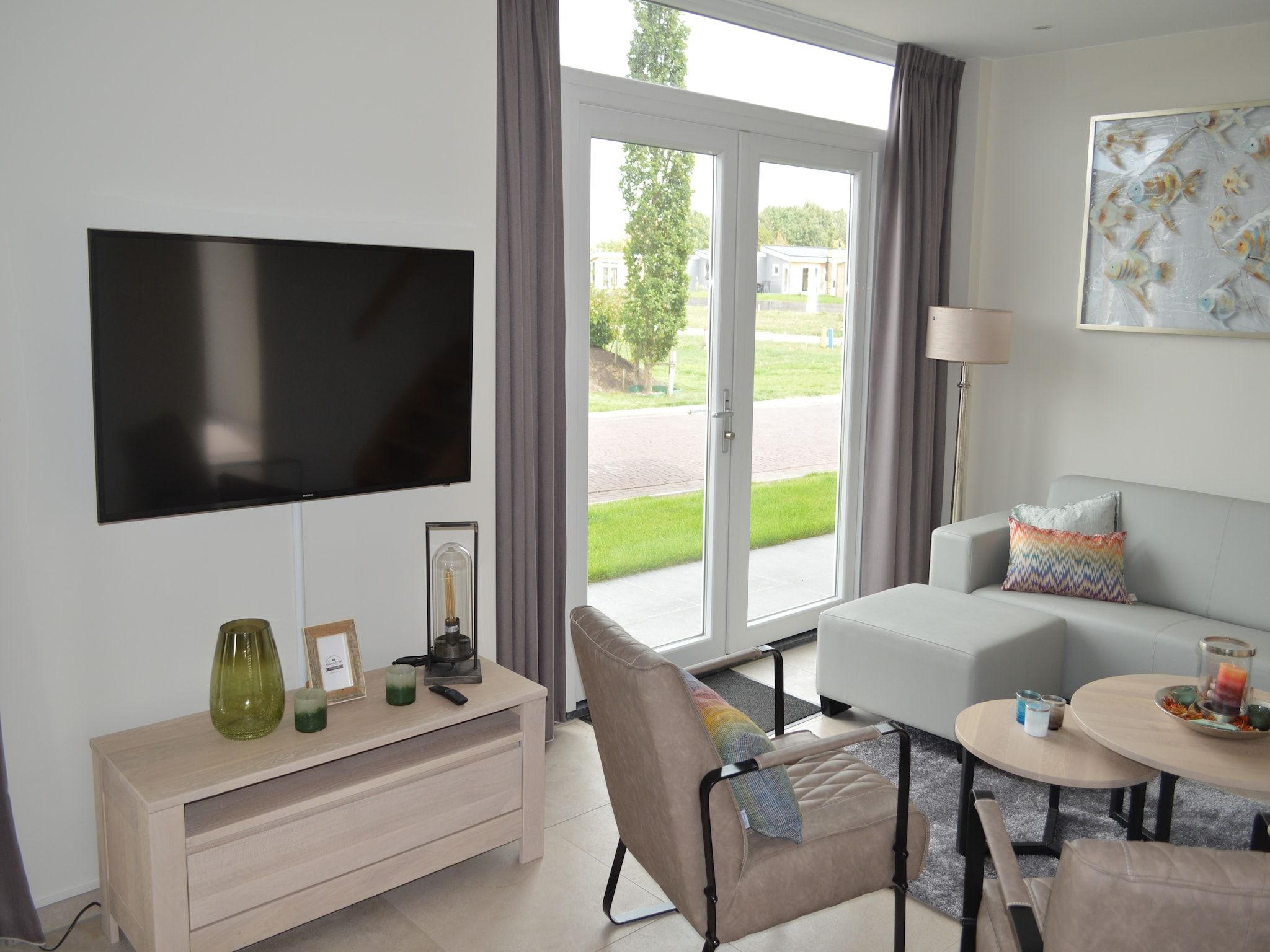 De woonkamer van Resort Mooi Bemelen 11 in Bemelen