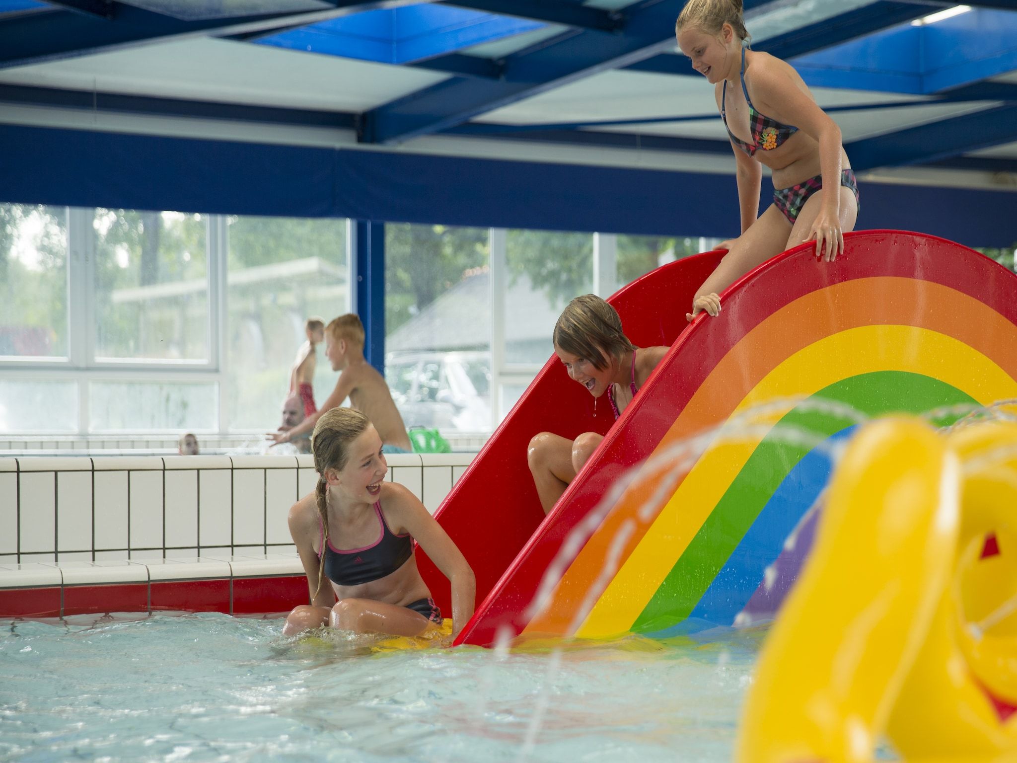 Parkfaciliteiten bij Vakantiepark Mölke 16 in Zuna