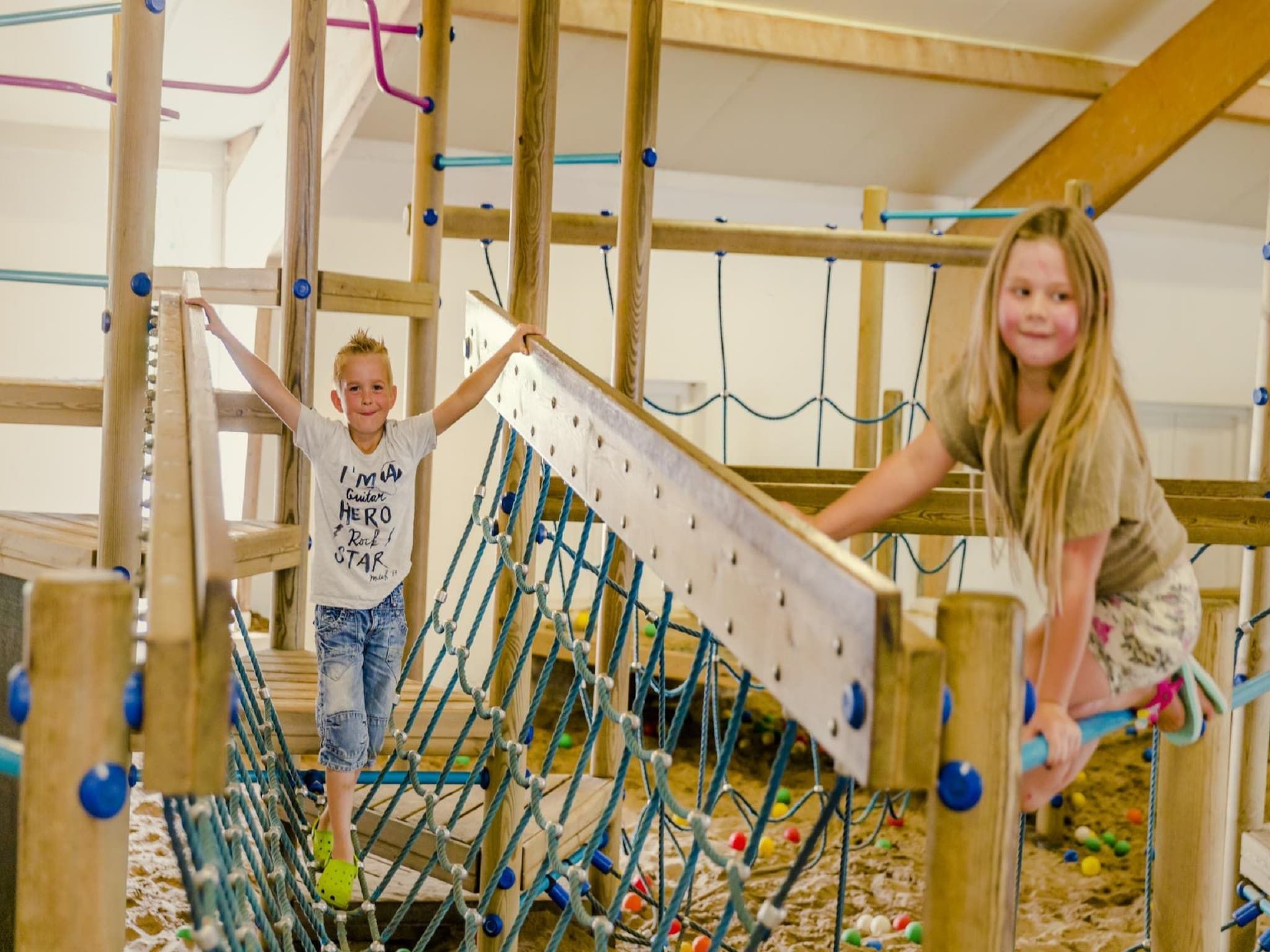 Parkfaciliteiten bij Vakantiepark Mölke 16 in Zuna