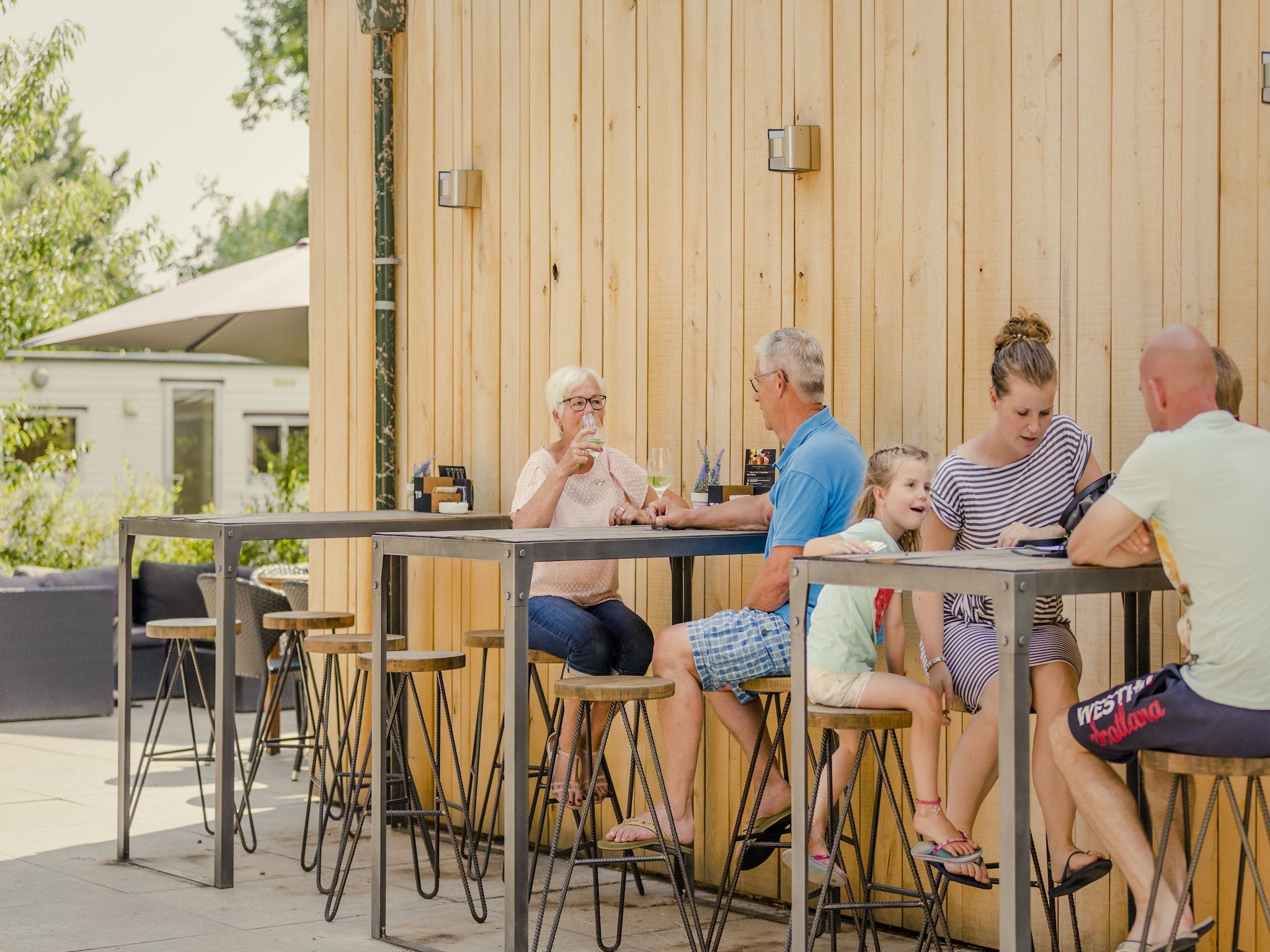 Parkfaciliteiten bij Vakantiepark Mölke 16 in Zuna