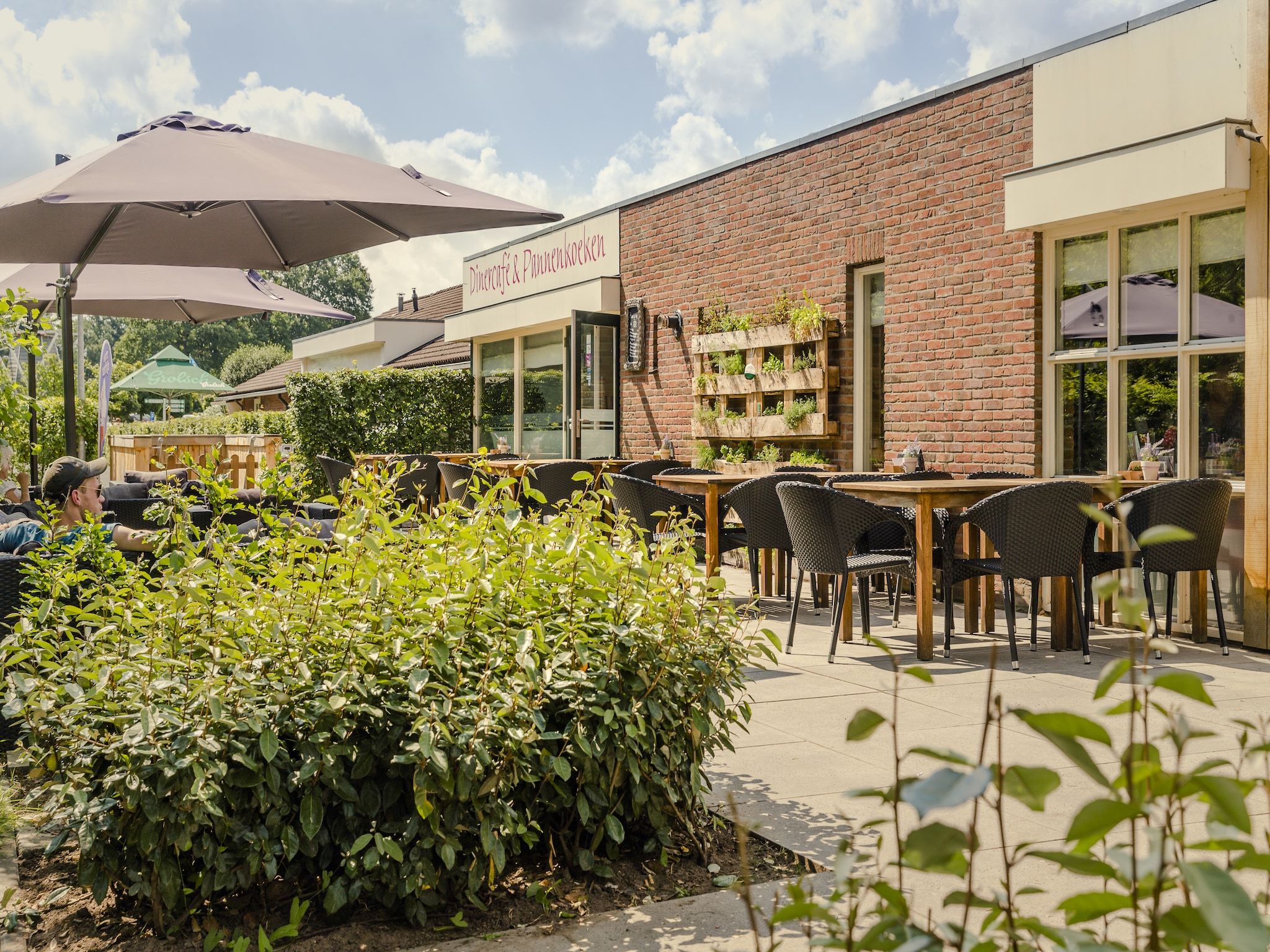 Parkfaciliteiten bij Vakantiepark Mölke 16 in Zuna