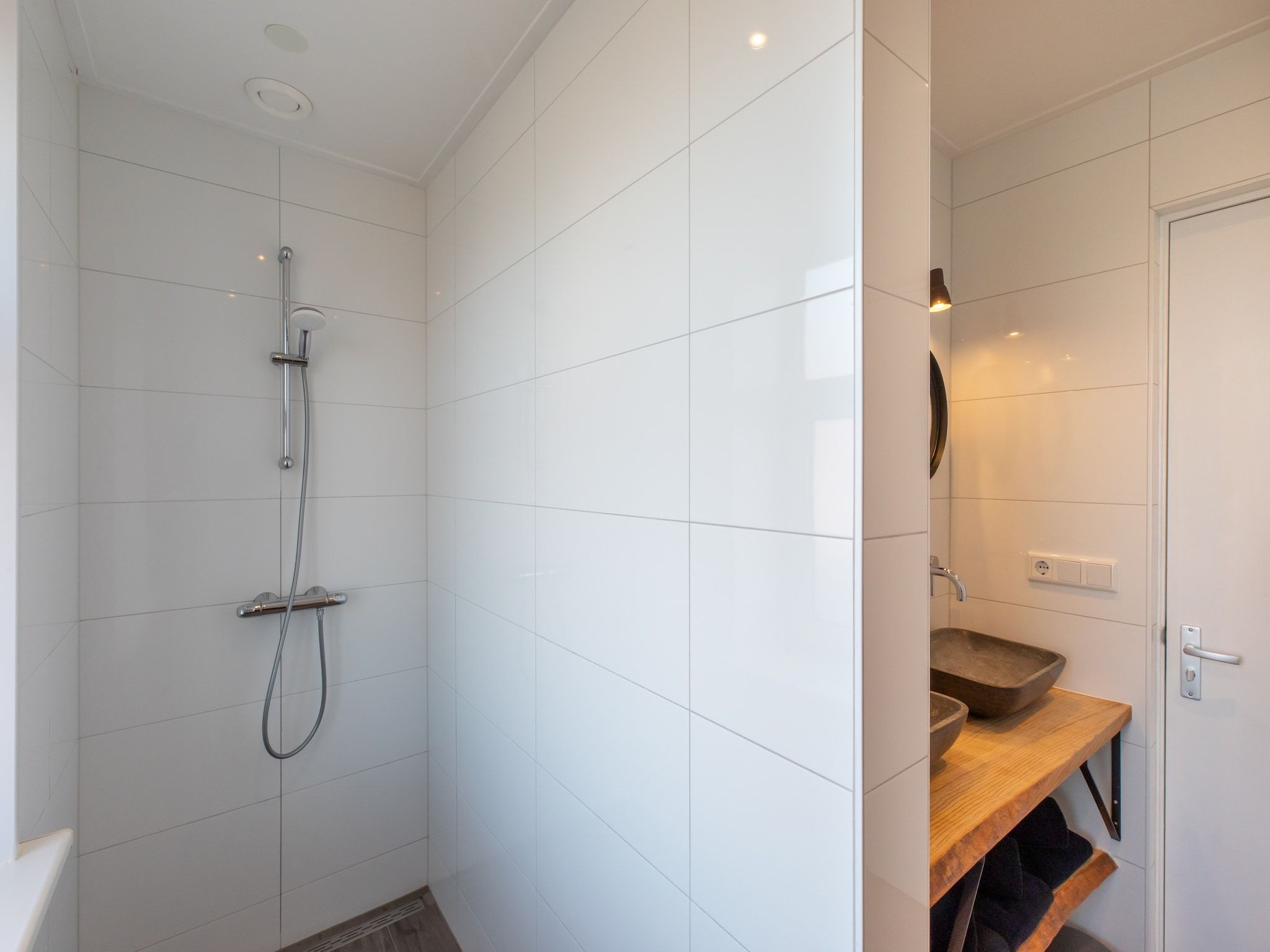 De badkamer van Groepsappartement Pleinzicht in Koudekerke