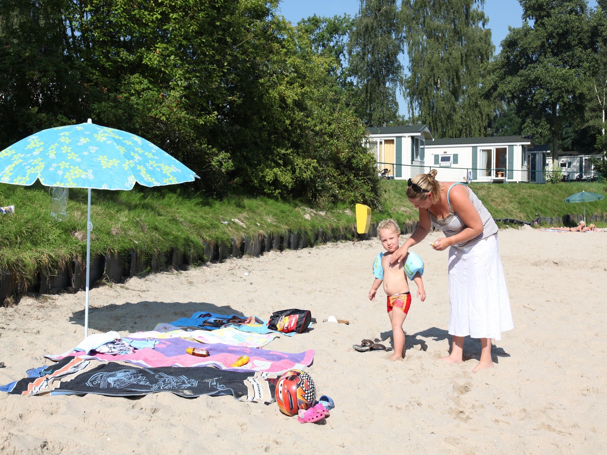 Parkfaciliteiten bij Resort Arcen 18 in Arcen