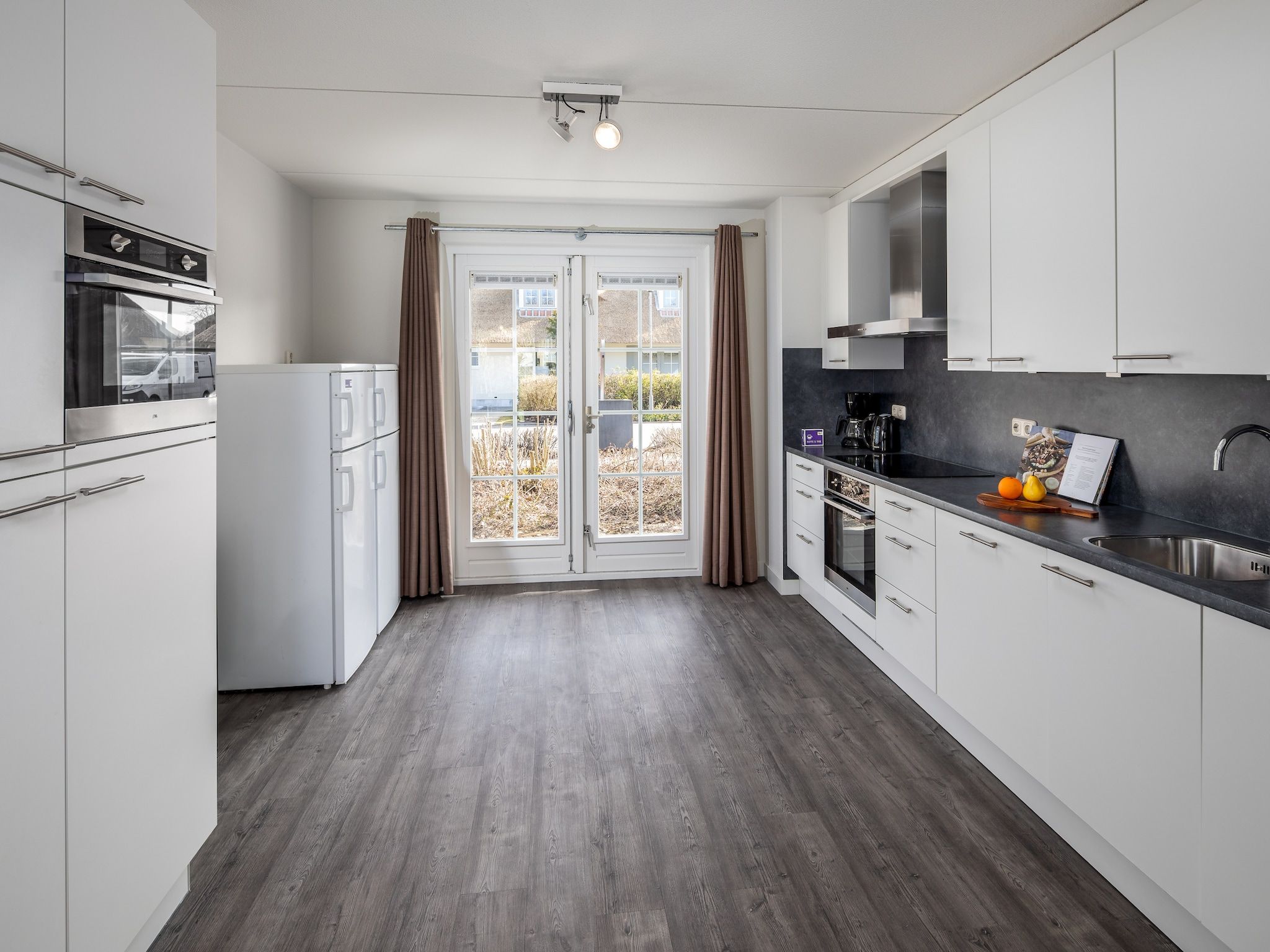 De keuken van Buitenhof Domburg 5 in Domburg