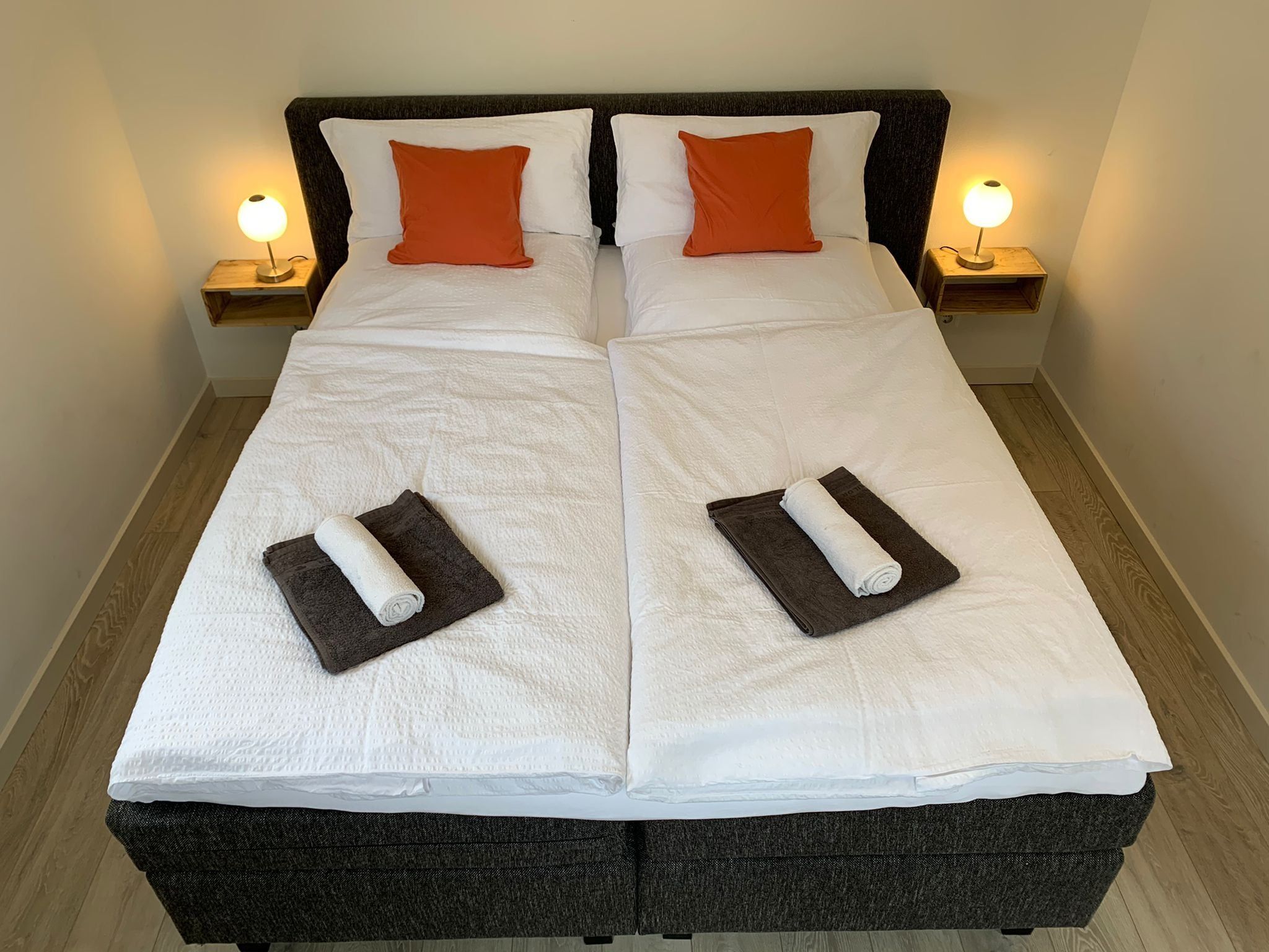 Een slaapkamer van Villa Grenszicht in Megchelen