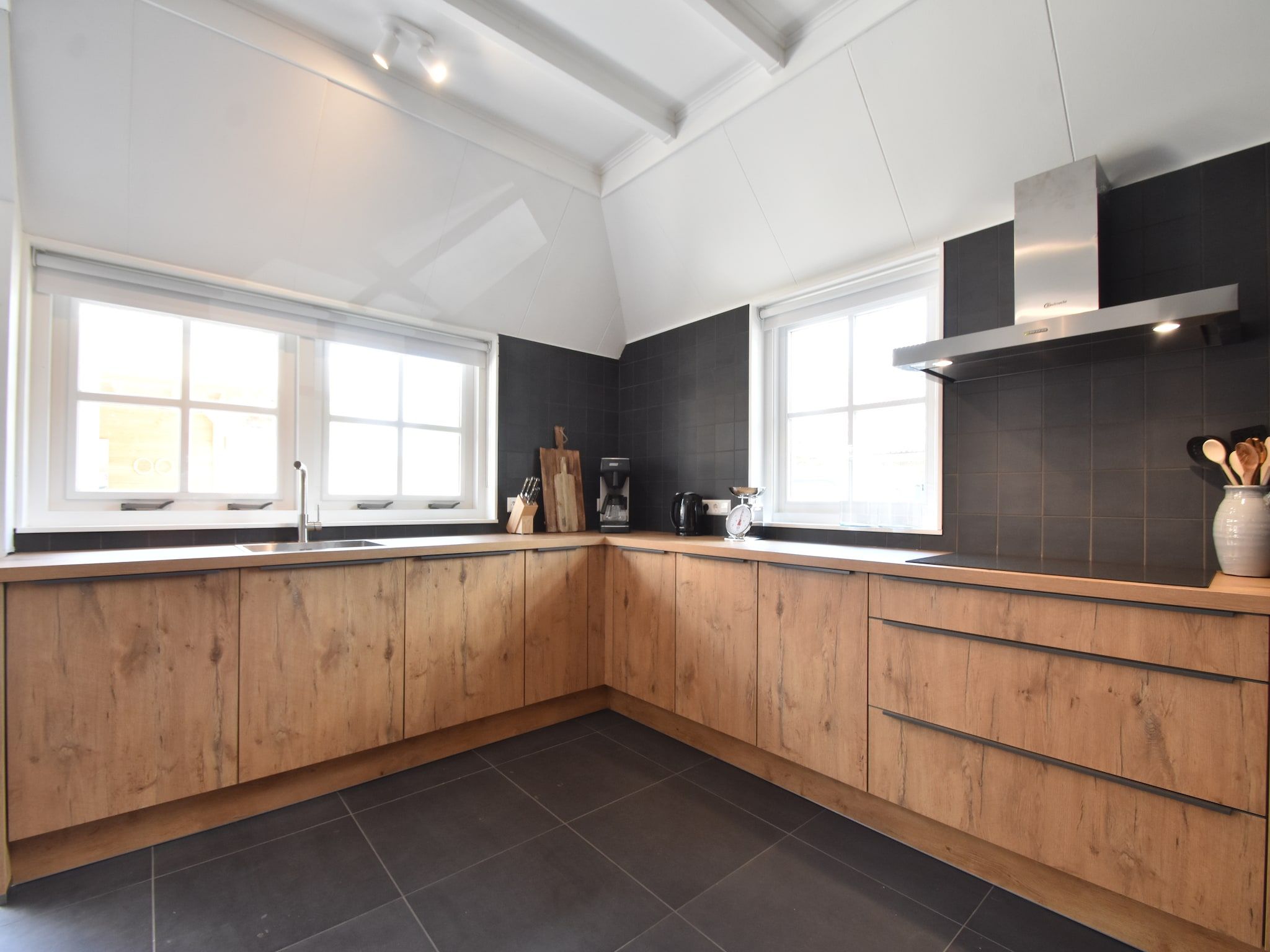 De keuken van De Groene Lantaarn in Groet (Schoorl)