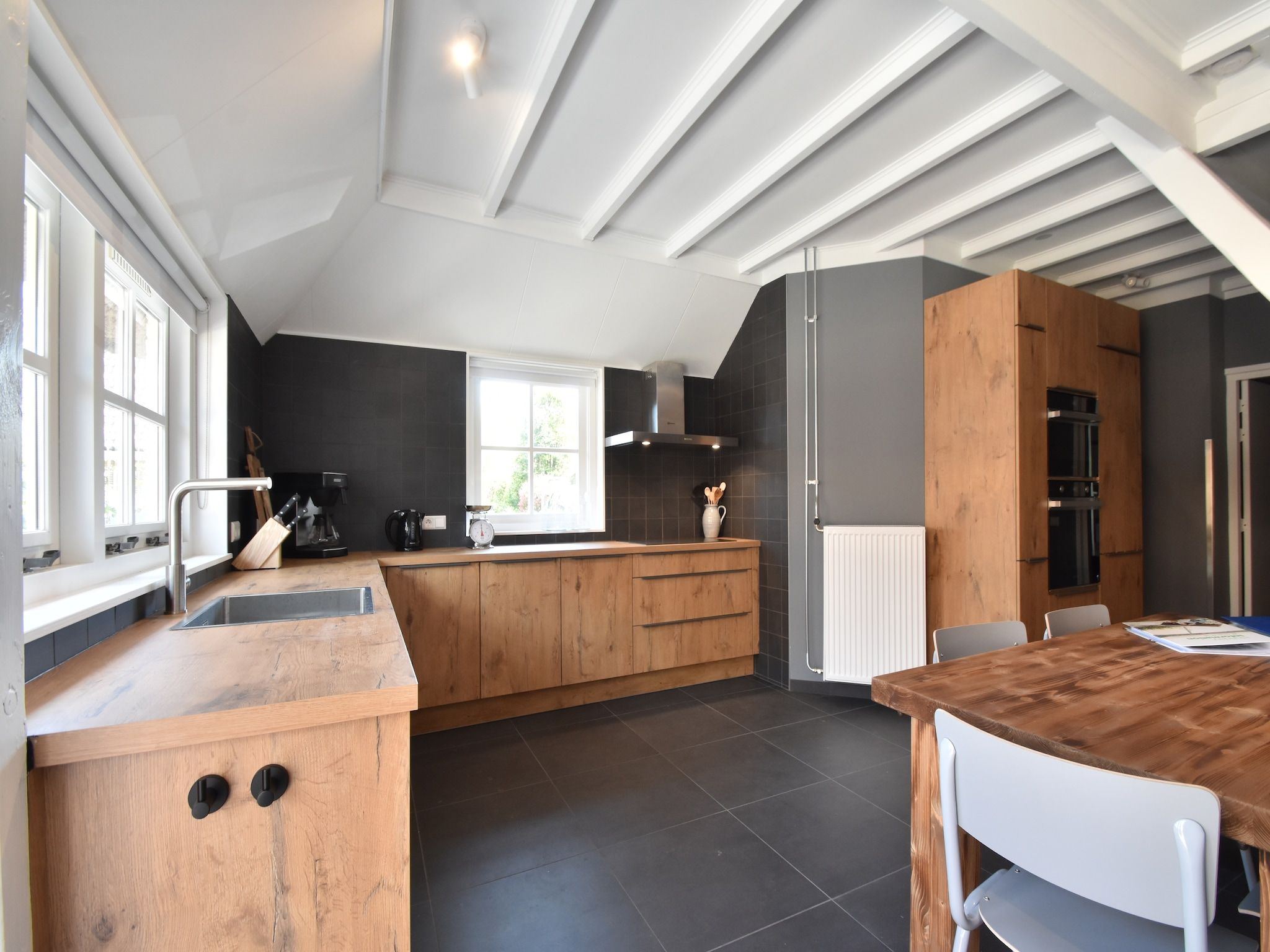 De keuken van De Groene Lantaarn in Groet (Schoorl)