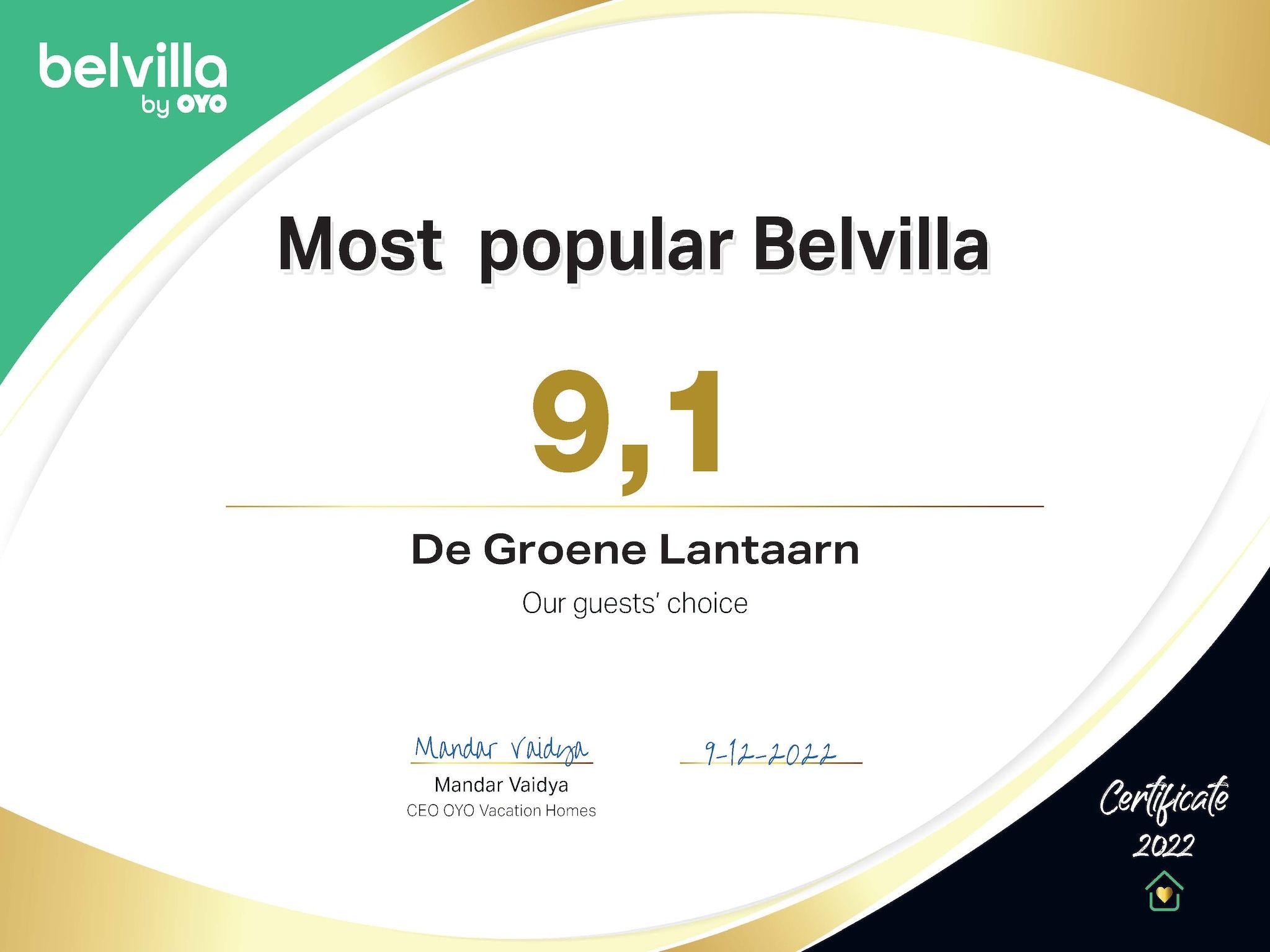 De buitenkant van De Groene Lantaarn in Groet (Schoorl)